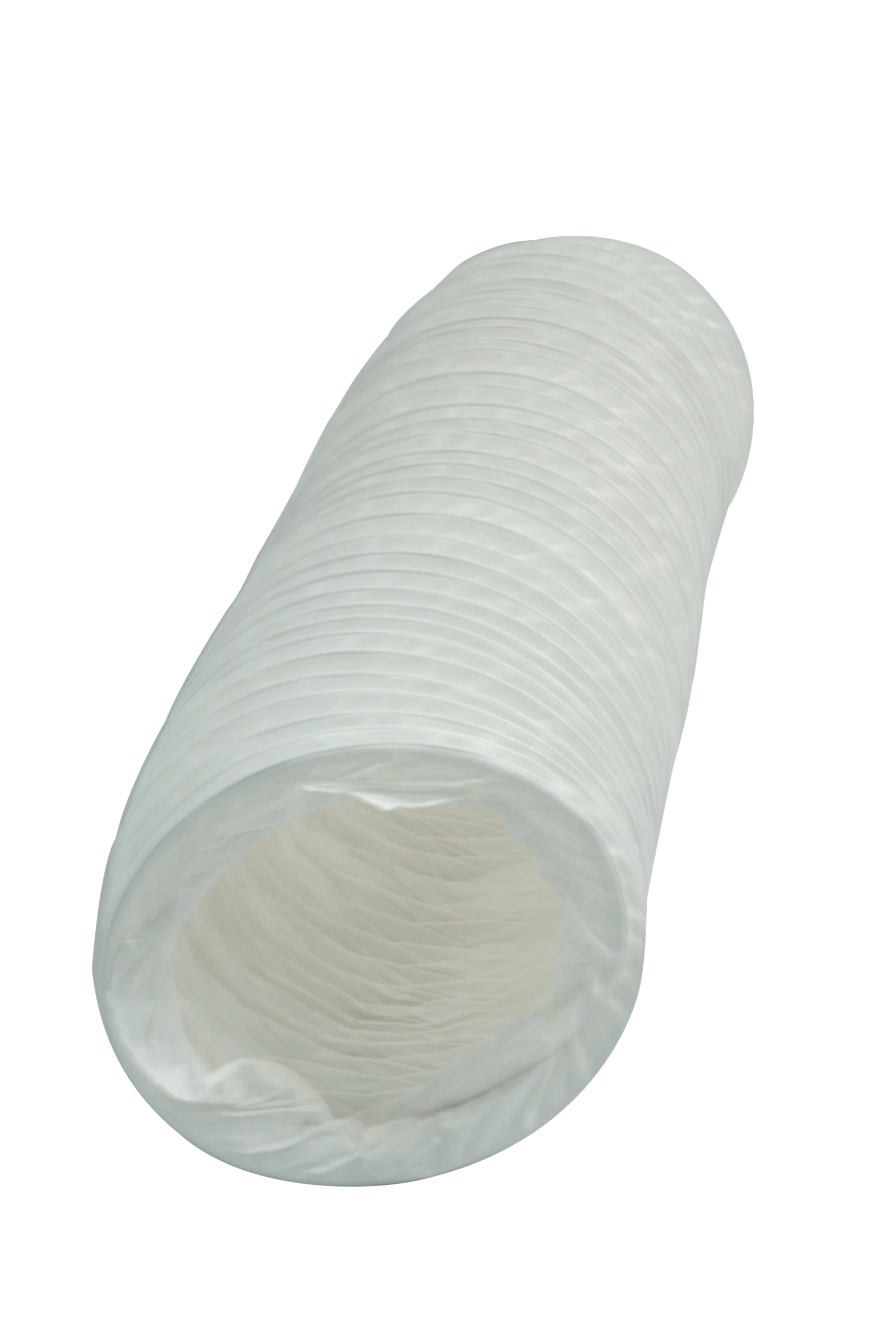 Flexschlauch Federstahlspirale Ø 100mm, 100cm lang, weiß