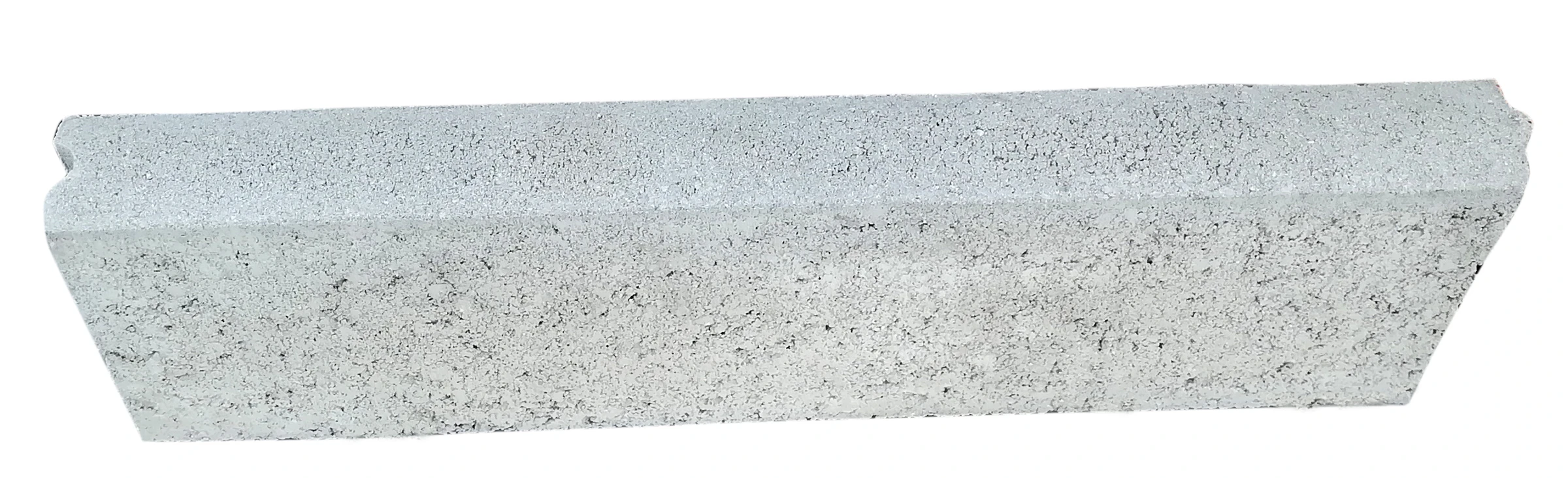 Rasenkante 5 / 15 / 50 cm mit Nut und Feder grau
