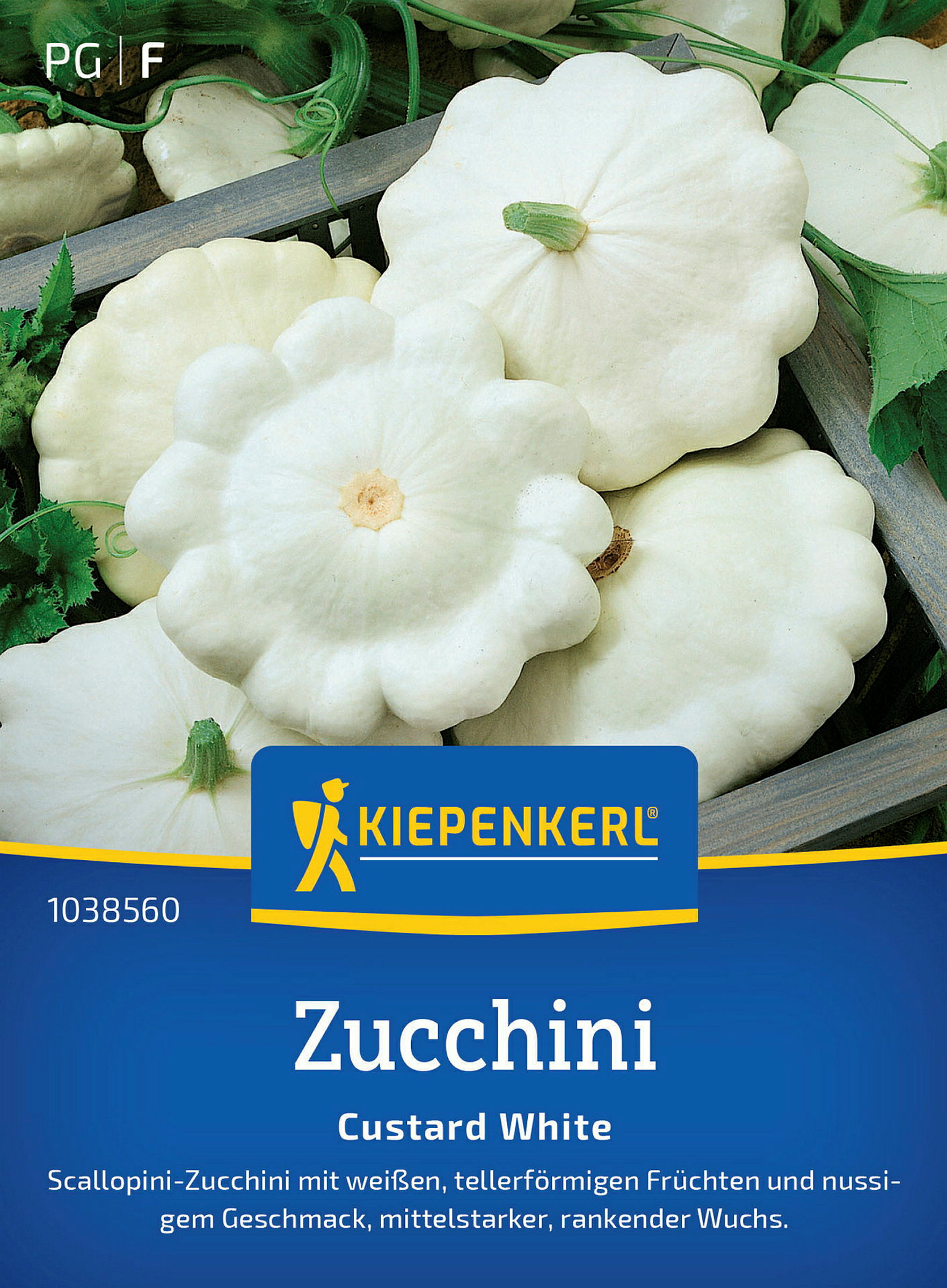 Kiepenkerl Zucchini Custard White