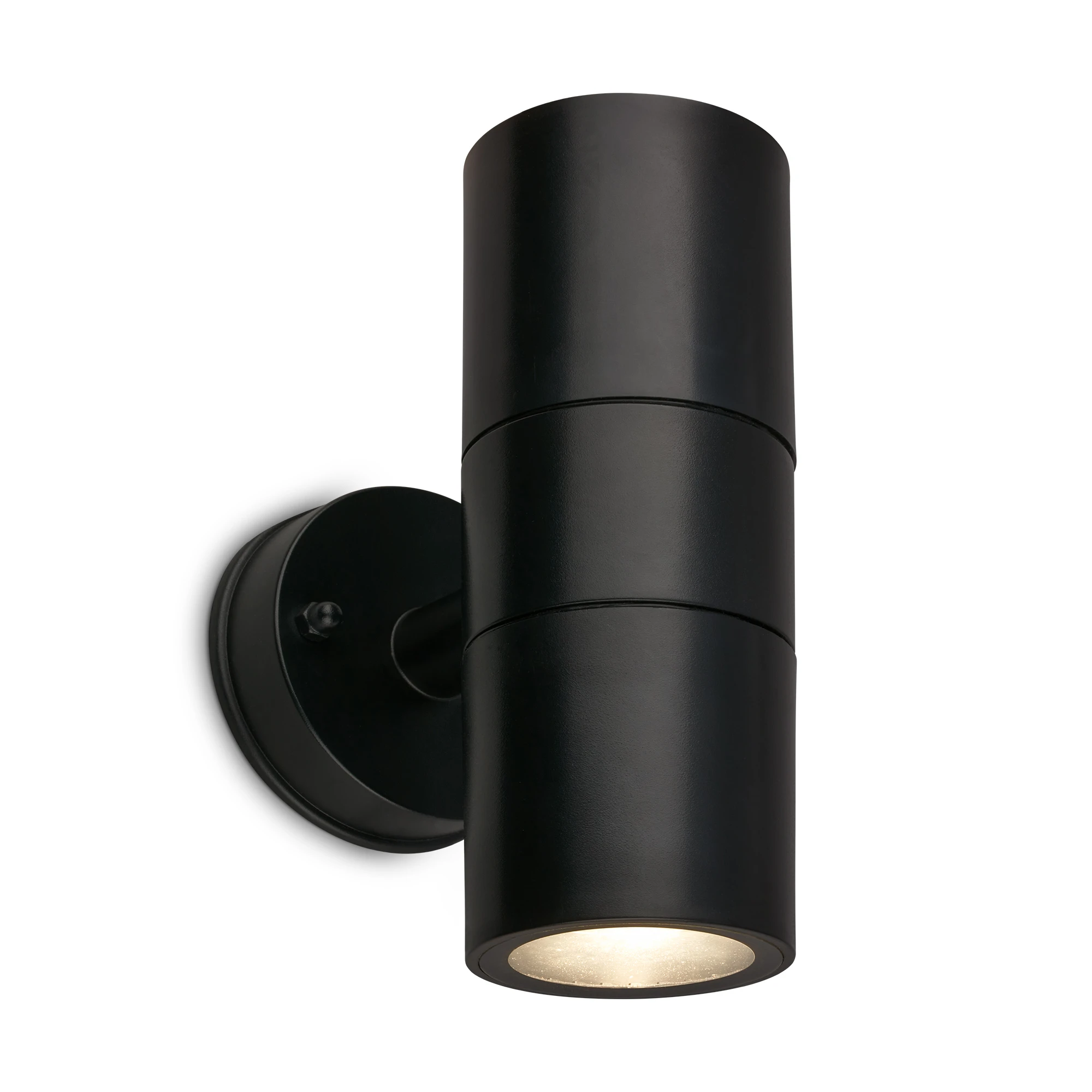 Außenwandleuchte, Schwarz, 2xGU10, IP54