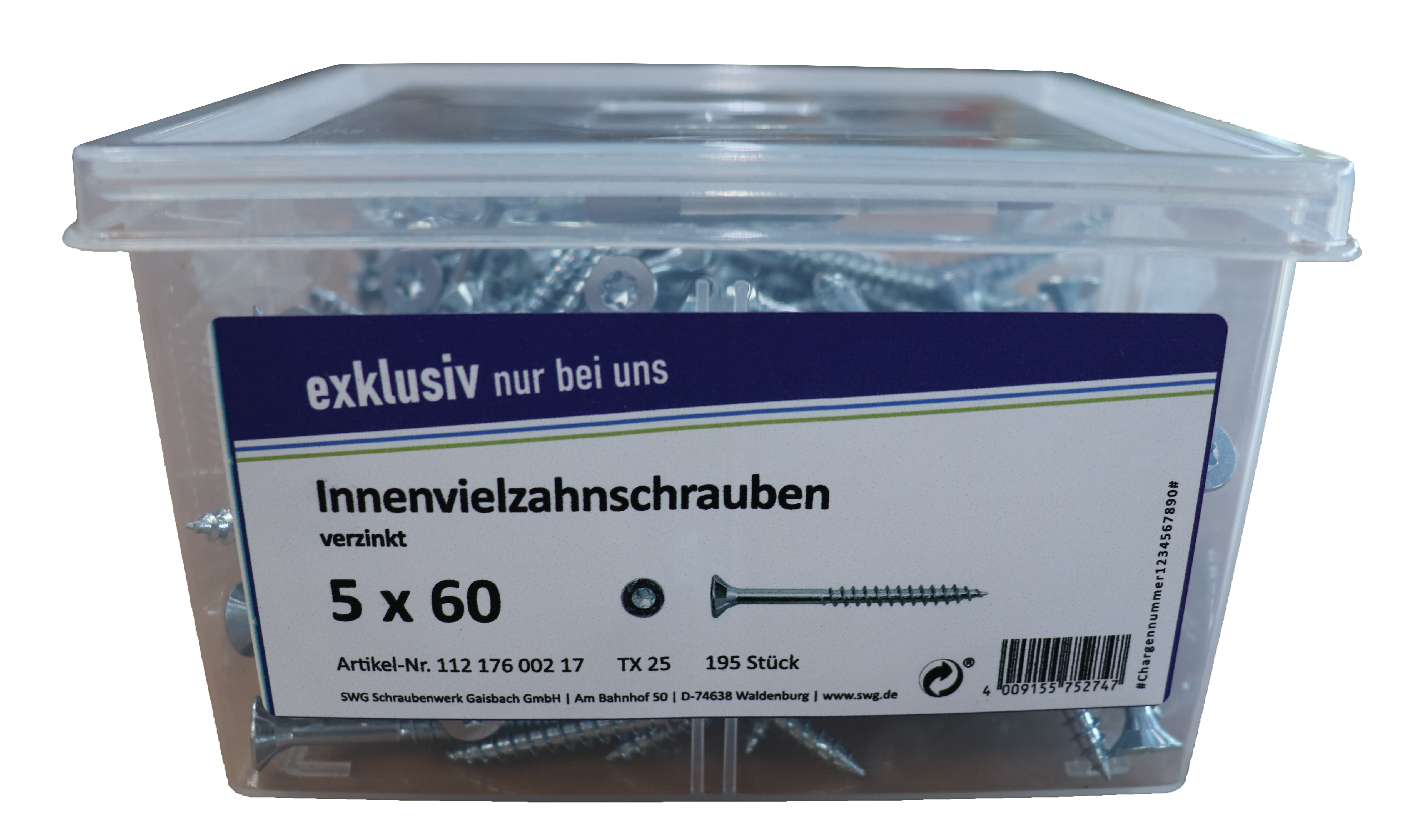 SP Innenvielzahnschr. im Eimer 4,0X50 incl.2 BITS 385 ST., vz