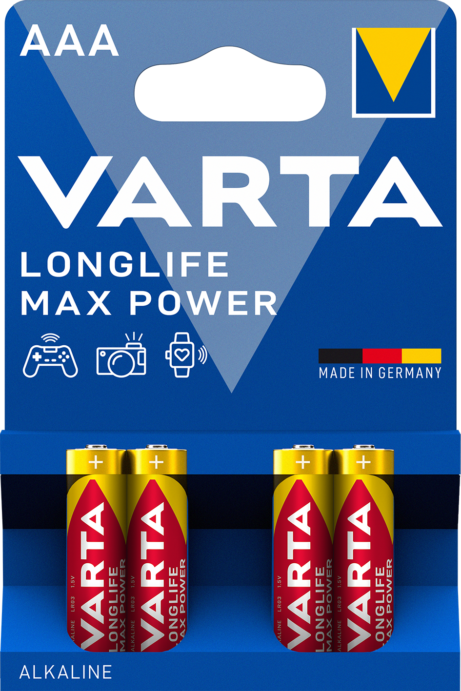 VARTA LONGLIFE MAX POWER AAA BLI 4