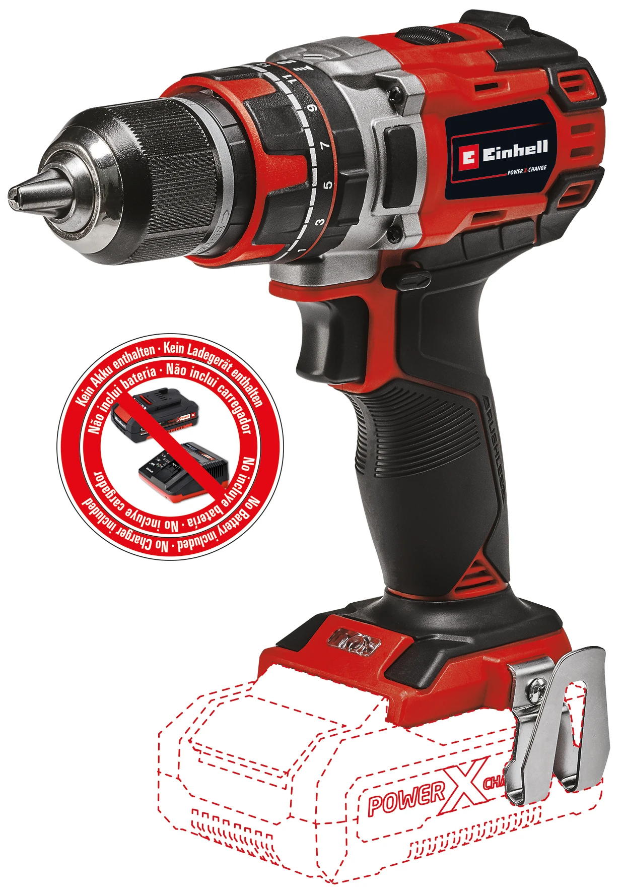 Einhell Professional TP-CD 18/50 Li-i BL-Solo Akku-Schlagbohrschrauber