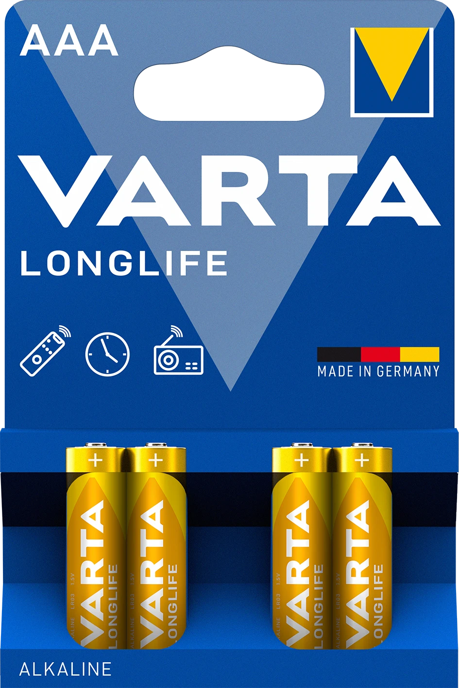 VARTA LONGLIFE AAA, BLI 4