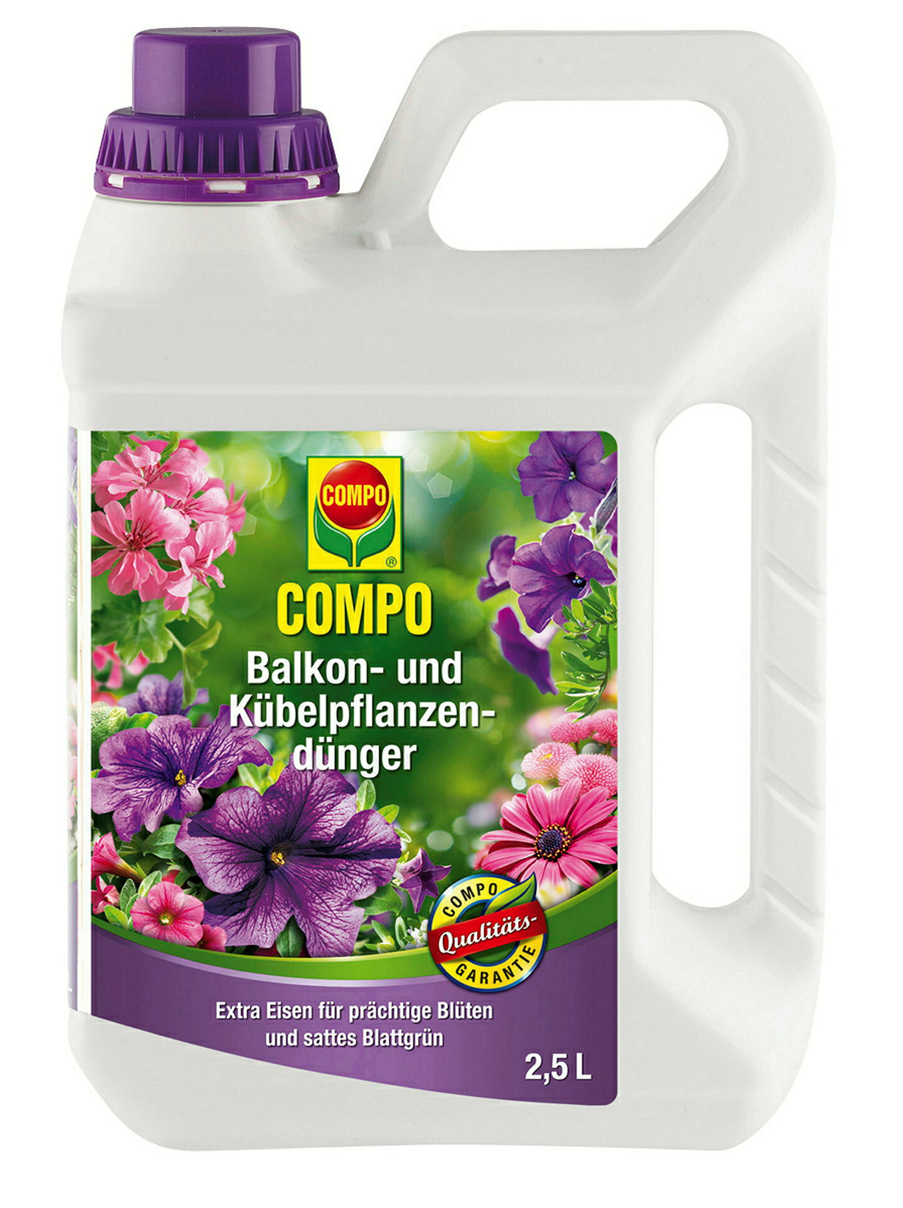 COMPO Balkon- undKübelpflanzendünger, 2,5 L