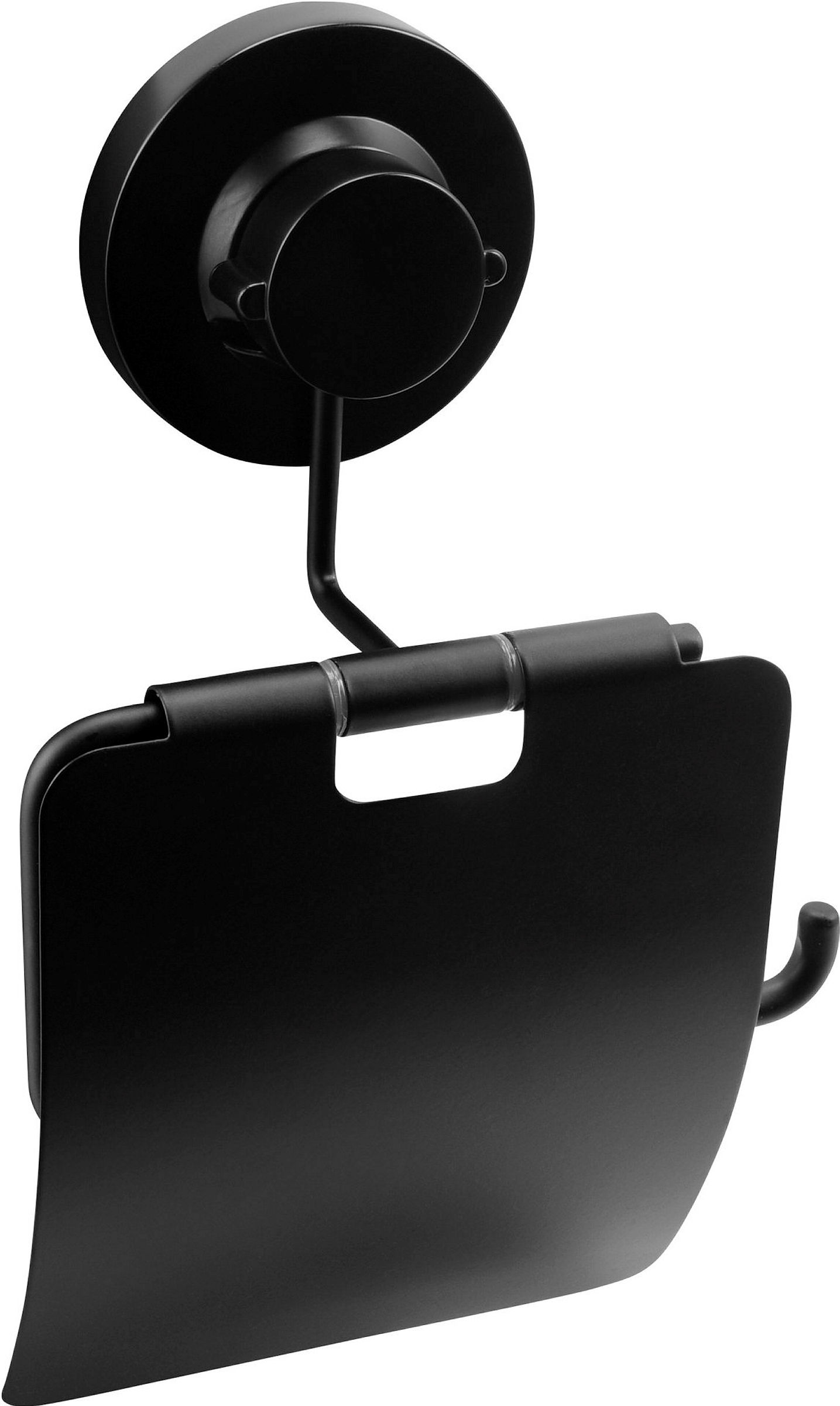 3in1 WC-Papierhalter Comfort schw.