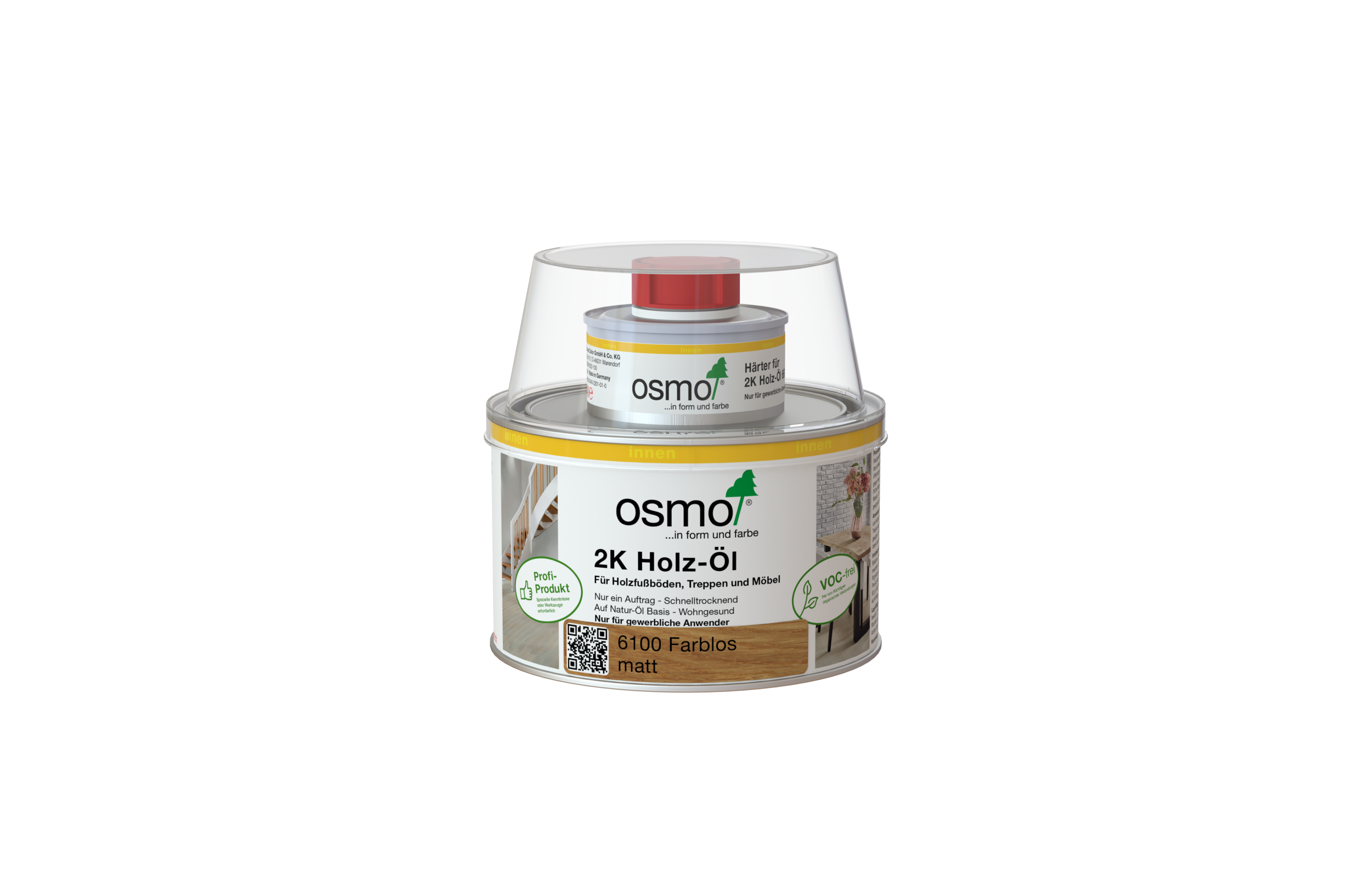 Das Osmo 2K Holz-Öl ist ein hochwertiges, lösungsmittelfreies,