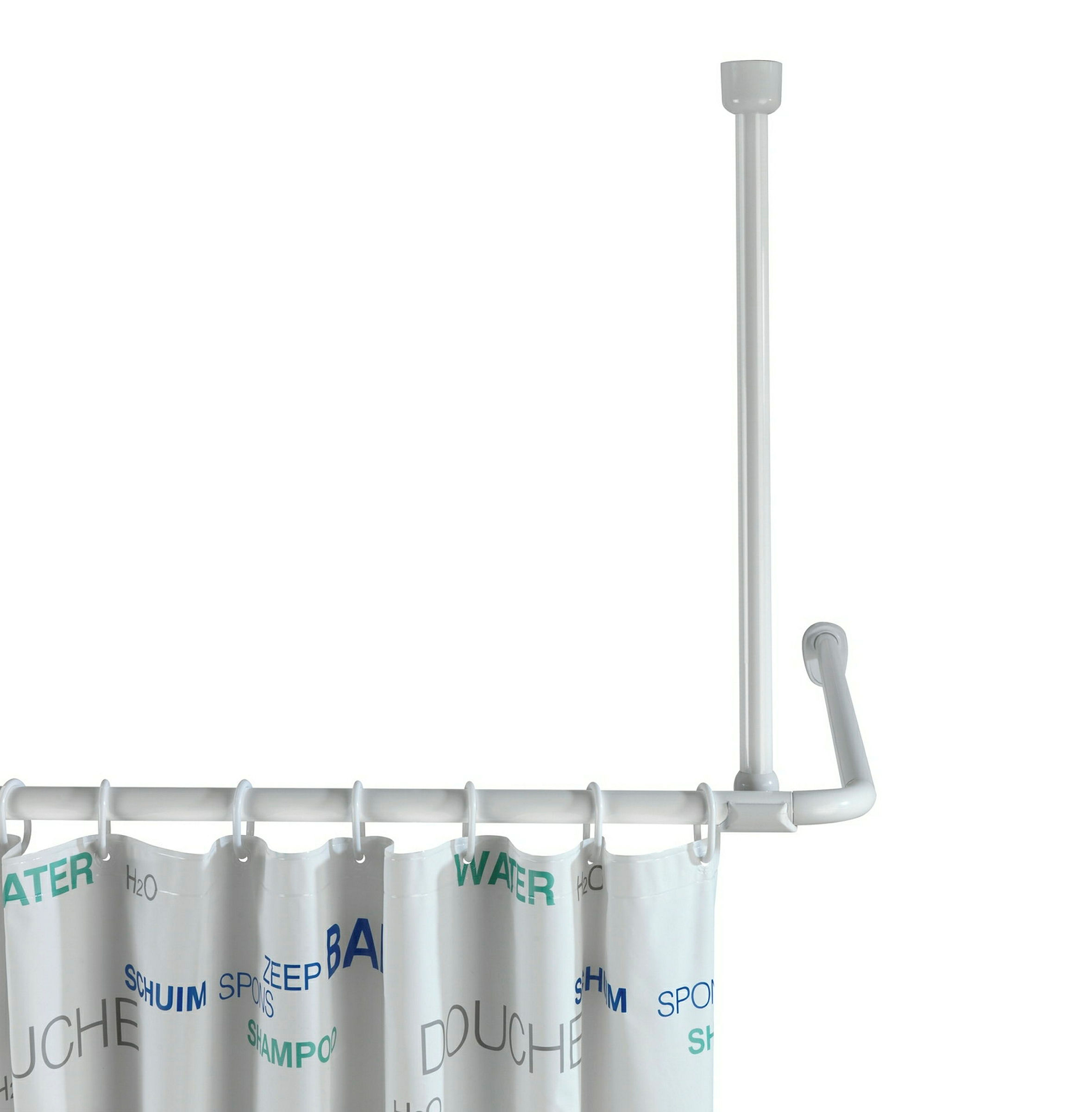 Deckenstütze universal 57 cm weiss