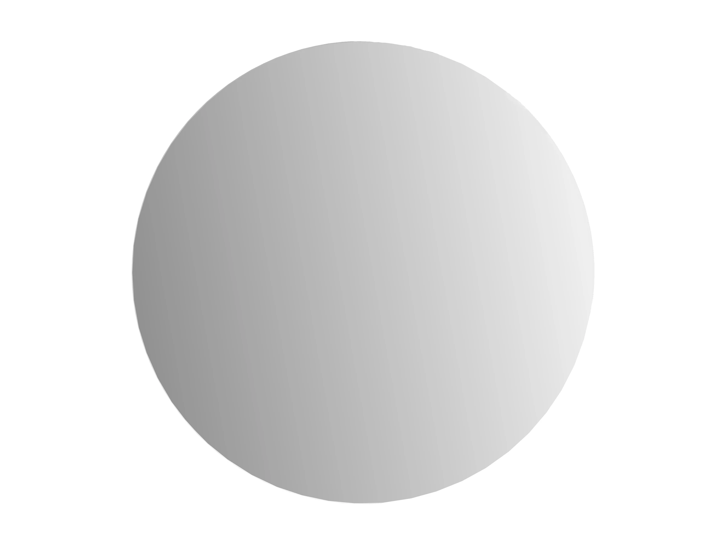 Spiegel Plato 60 x 60