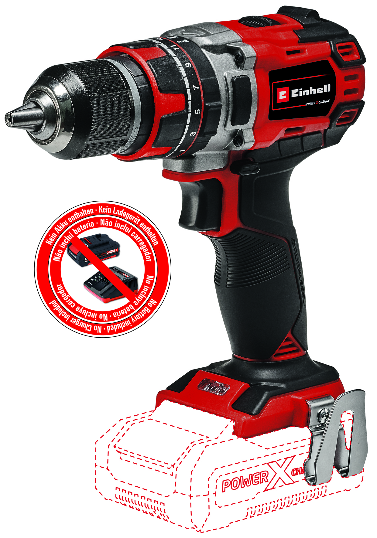 Einhell Professional TP-CD 18/50 Li-i BL-Solo Akku-Schlagbohrschrauber