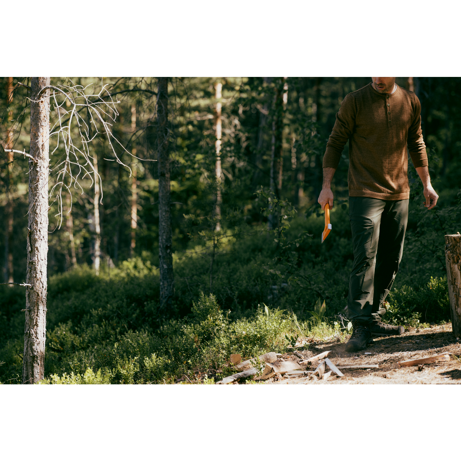 Fiskars X-series X13 Campingaxt ultra leicht 480 g X13 Campingaxt ultra