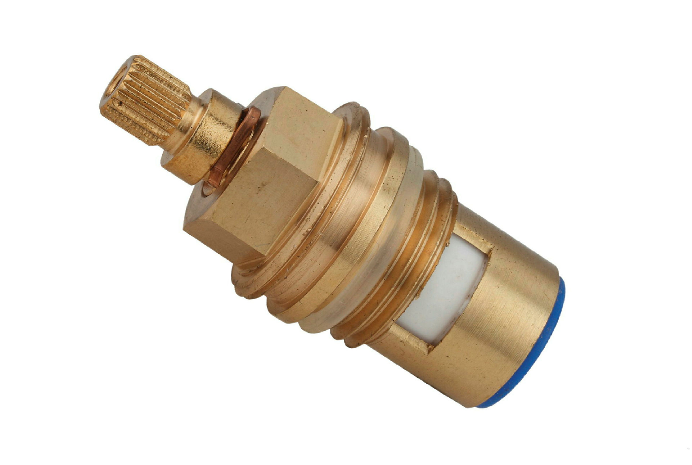 Keramik-Oberteil, Messing blank, 1/2'', 180° Verschluss