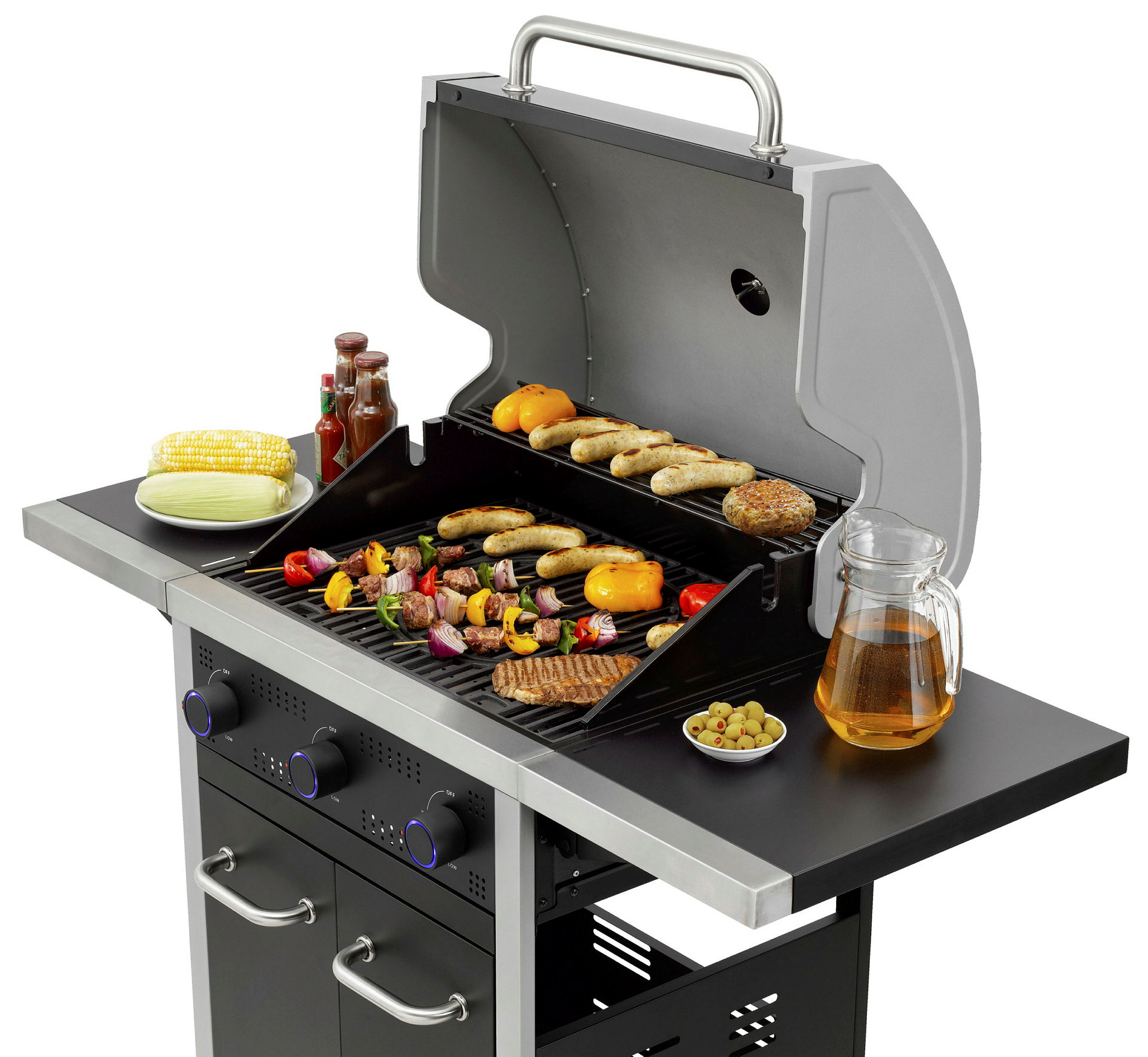 Grillgenuss in Perfektion mit dem tepro Gasgrill Seattle 3 mit 3 einzeln re