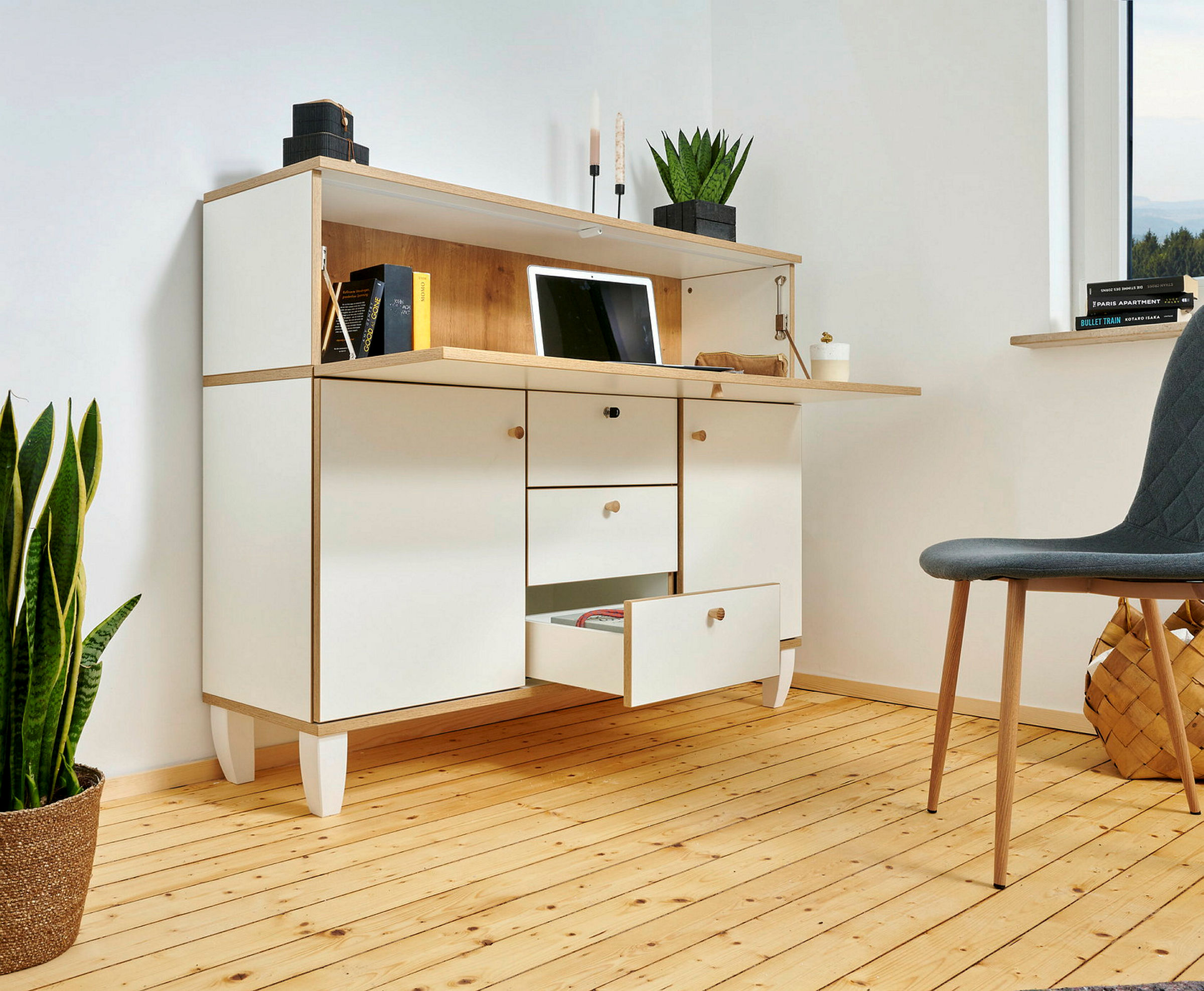 Parkettgleiterset, selbstklebend, rund und eckig