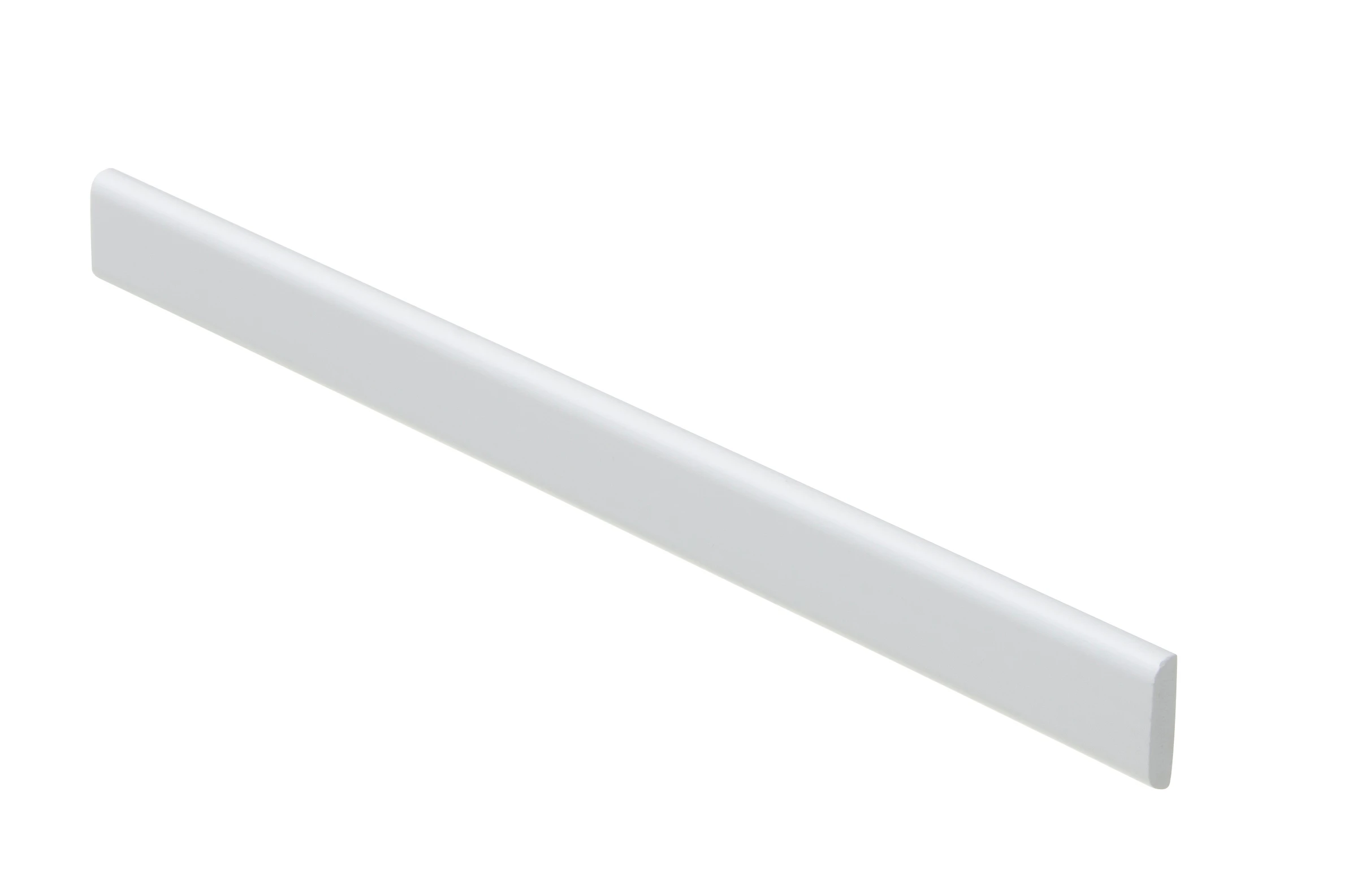 Wandleiste 250 cm 21x5 mm, Weiss