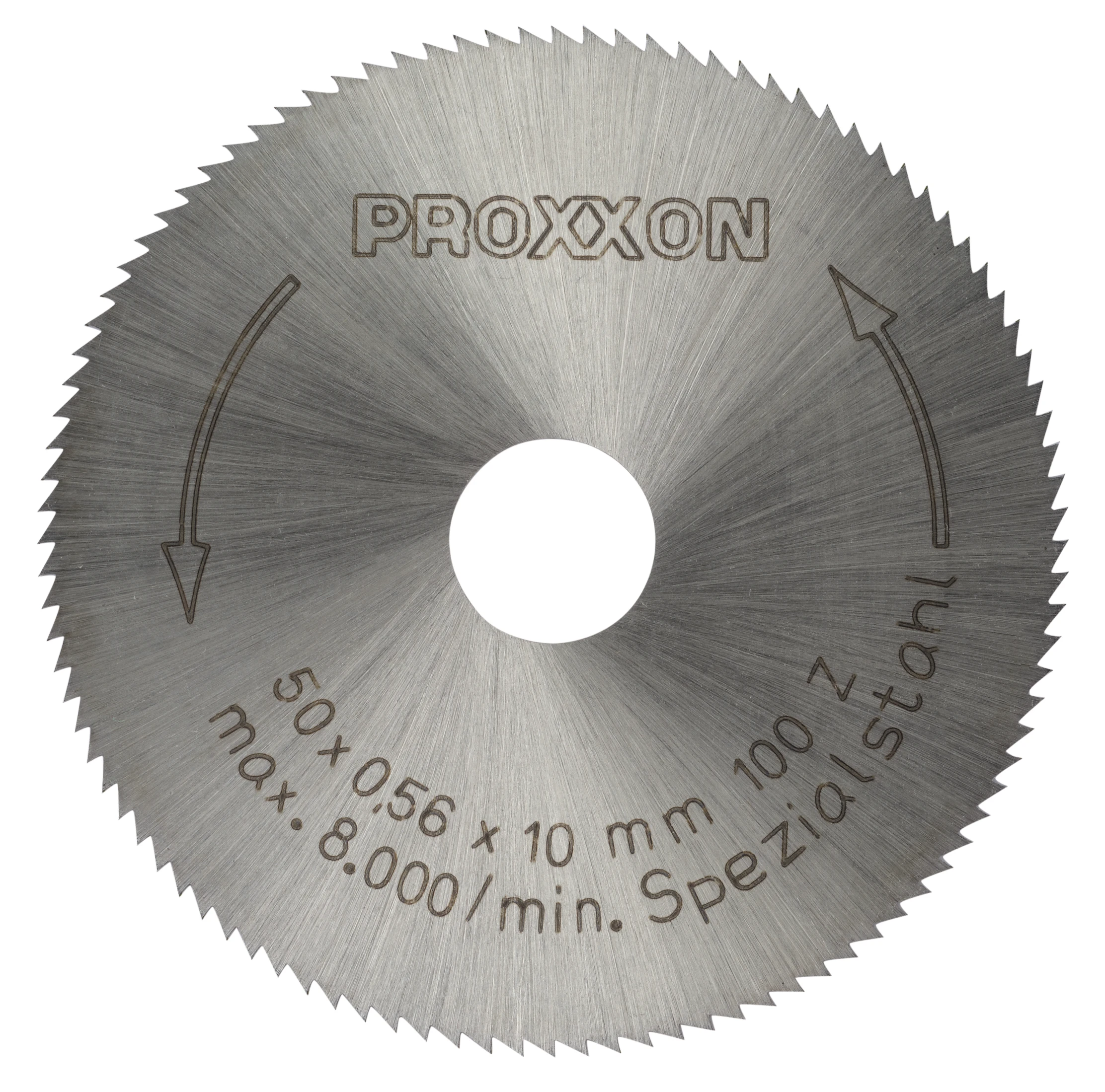 PROXXON-Kreissägeblatt, HSS, 50 mm (100 Zähne)