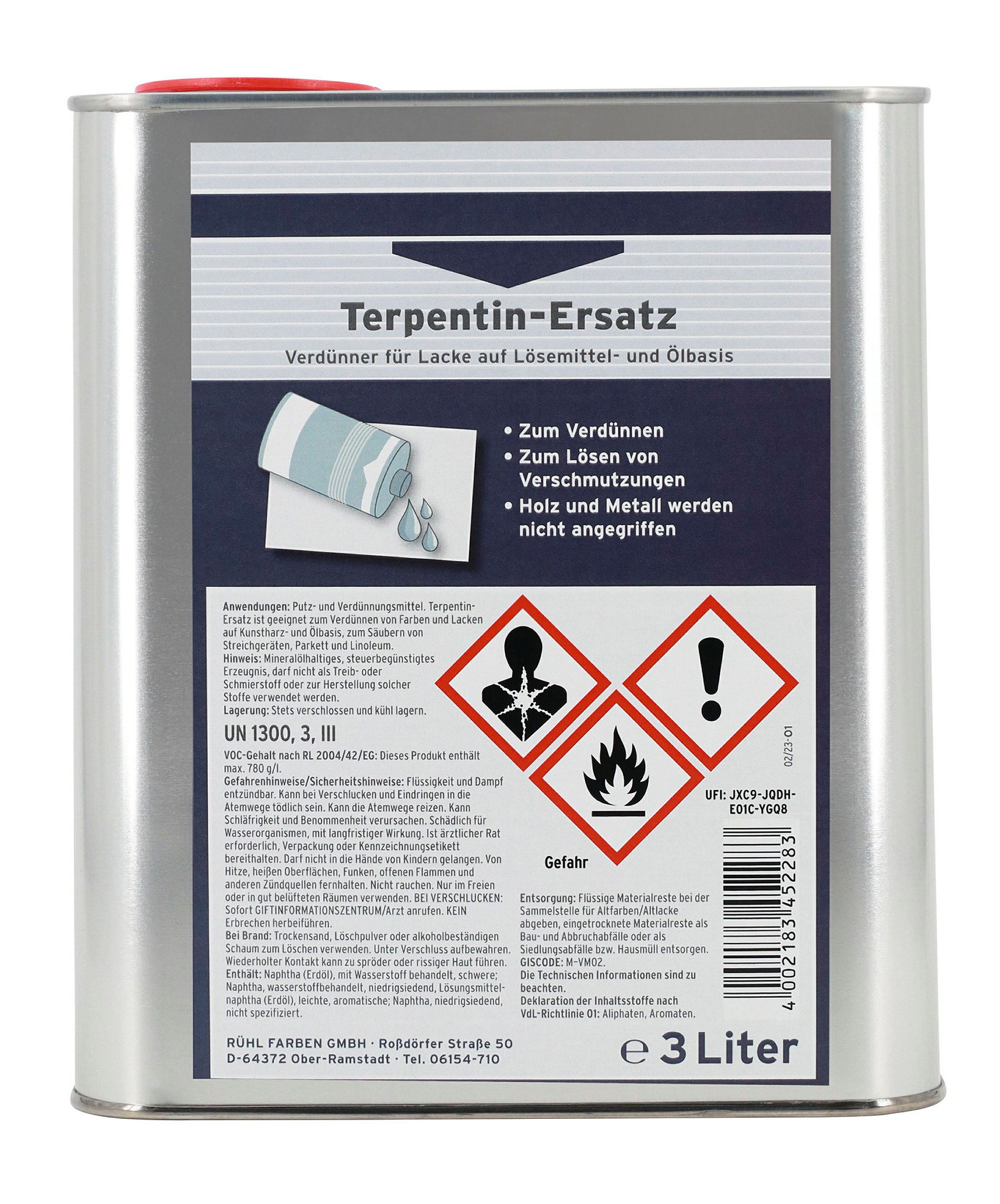 Terpentinersatz 3 L