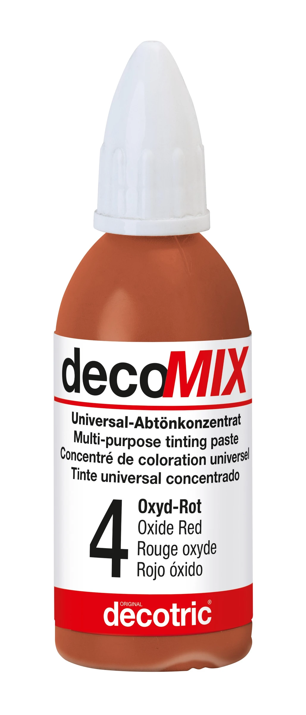decomix Abtönkonzentrat Nr. 4 - Oxyd-Rot 20 ml