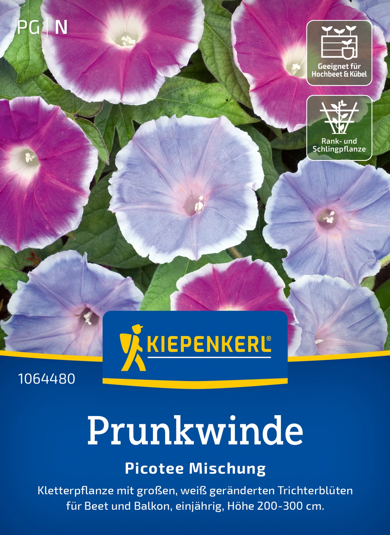 Kiepenkerl Prunkwinde Picotee Mix