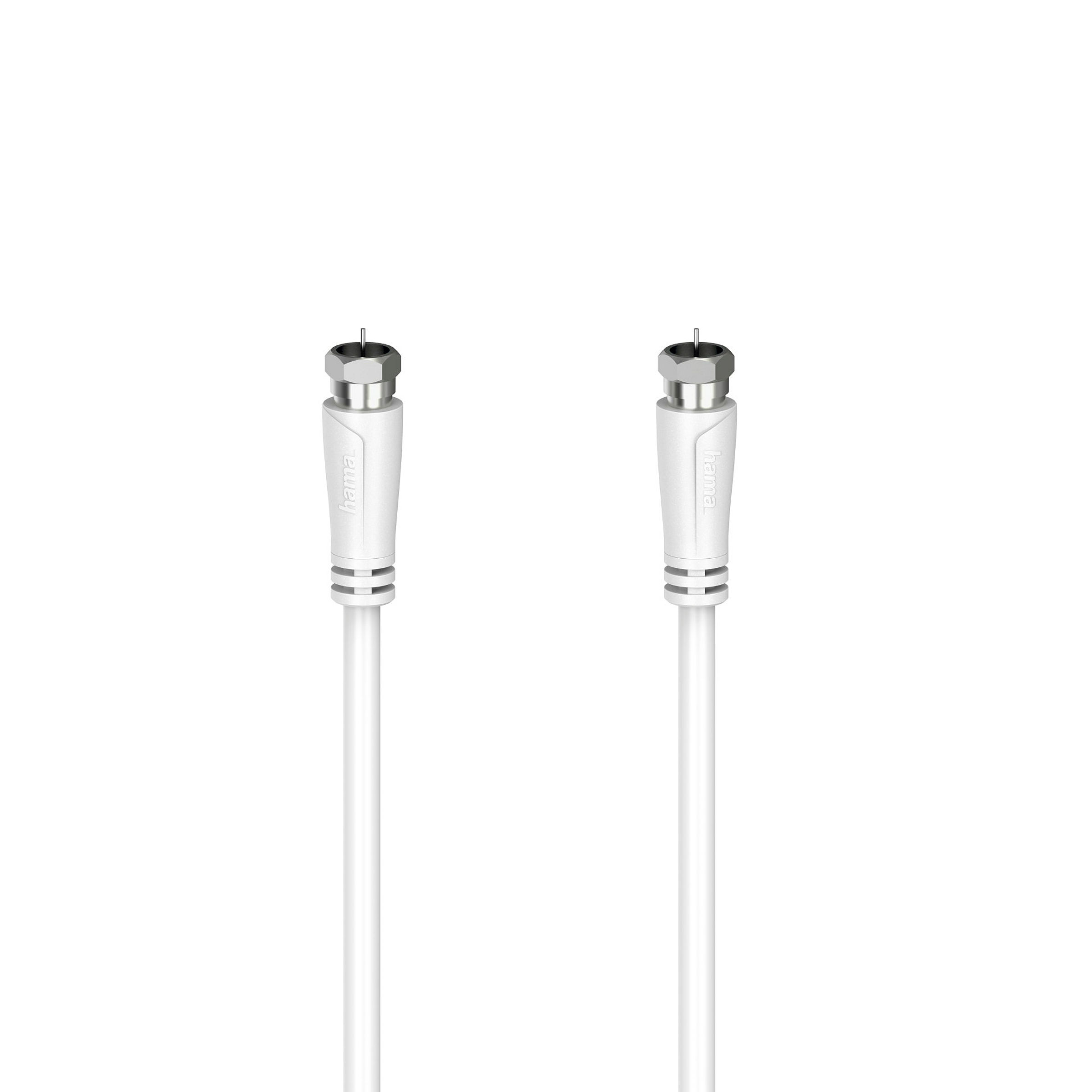 Hama SAT-Anschlusskabel, F-Stecker - F-Stecker, 3,0 m, 90 dB
