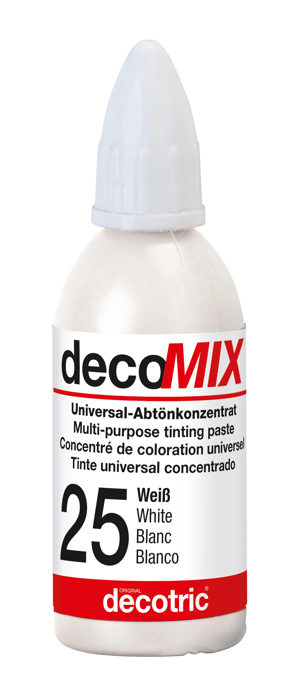 decomix Abtönkonzentrat Nr. 25 - Weiß 20 ml