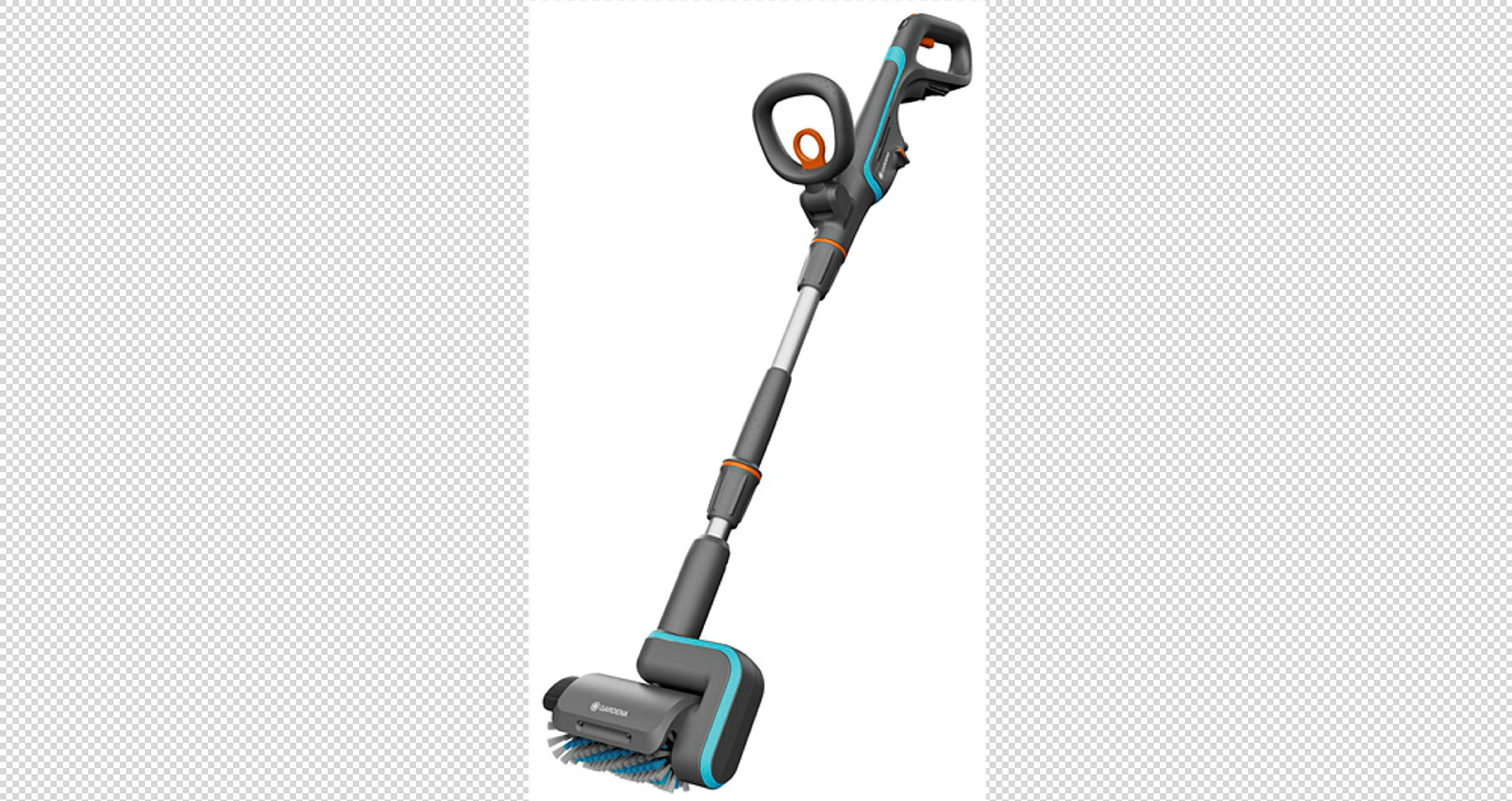 GARDENA Akku-Multi-Reiniger AquaBrush Patio 03/18V P4A Solo, für sensible F