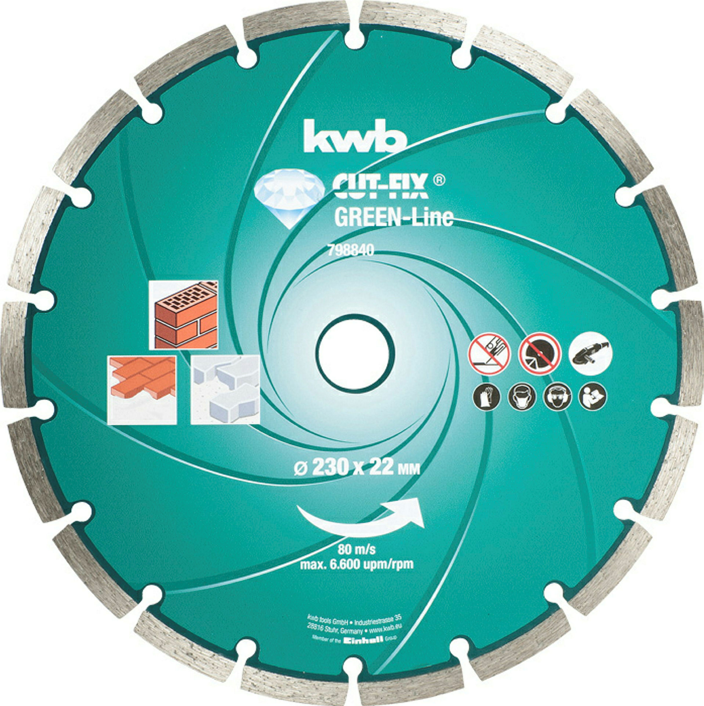 CUT-FIX® Green-Line DIAMANT Trennscheiben, ø 230 mm