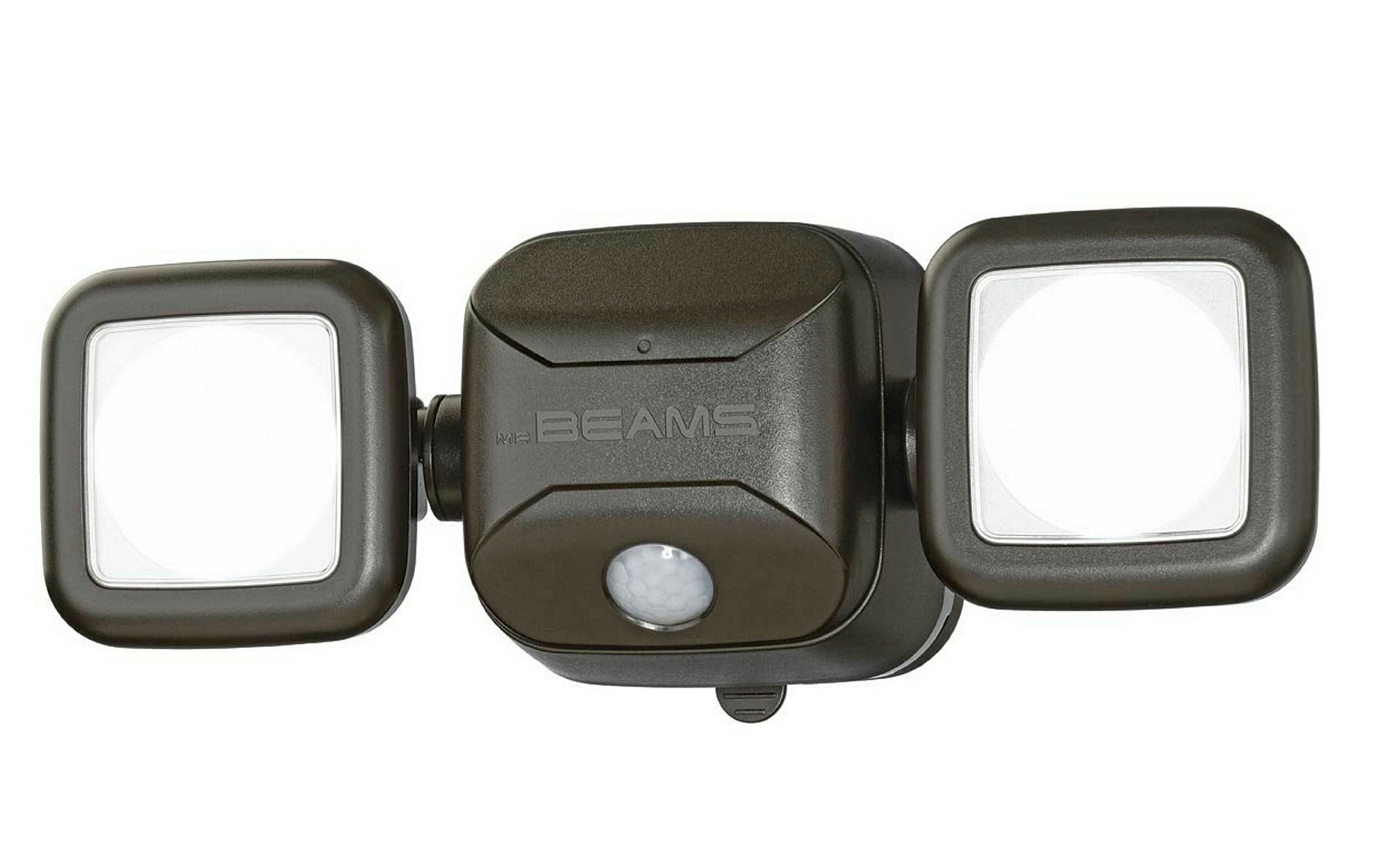 Der schwarz braune batteriebetriebene LED-Scheinwerfer MB3000 ist mit seine