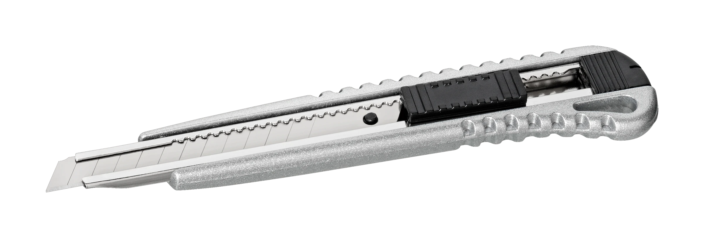 Abbrechmesser, Aludruckguss 9mm, mit Metallführung