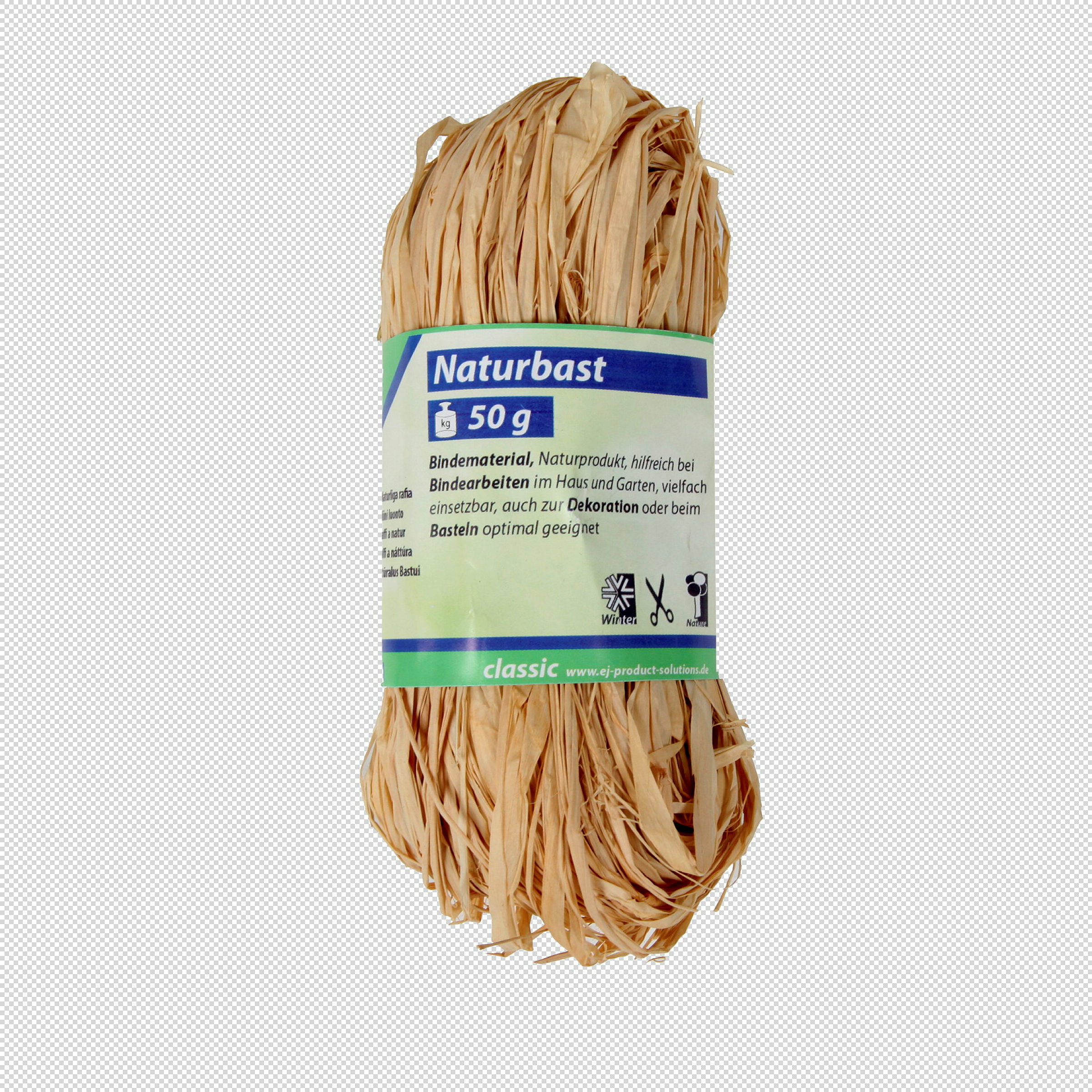 Naturbast, 50 g, Bindmaterial