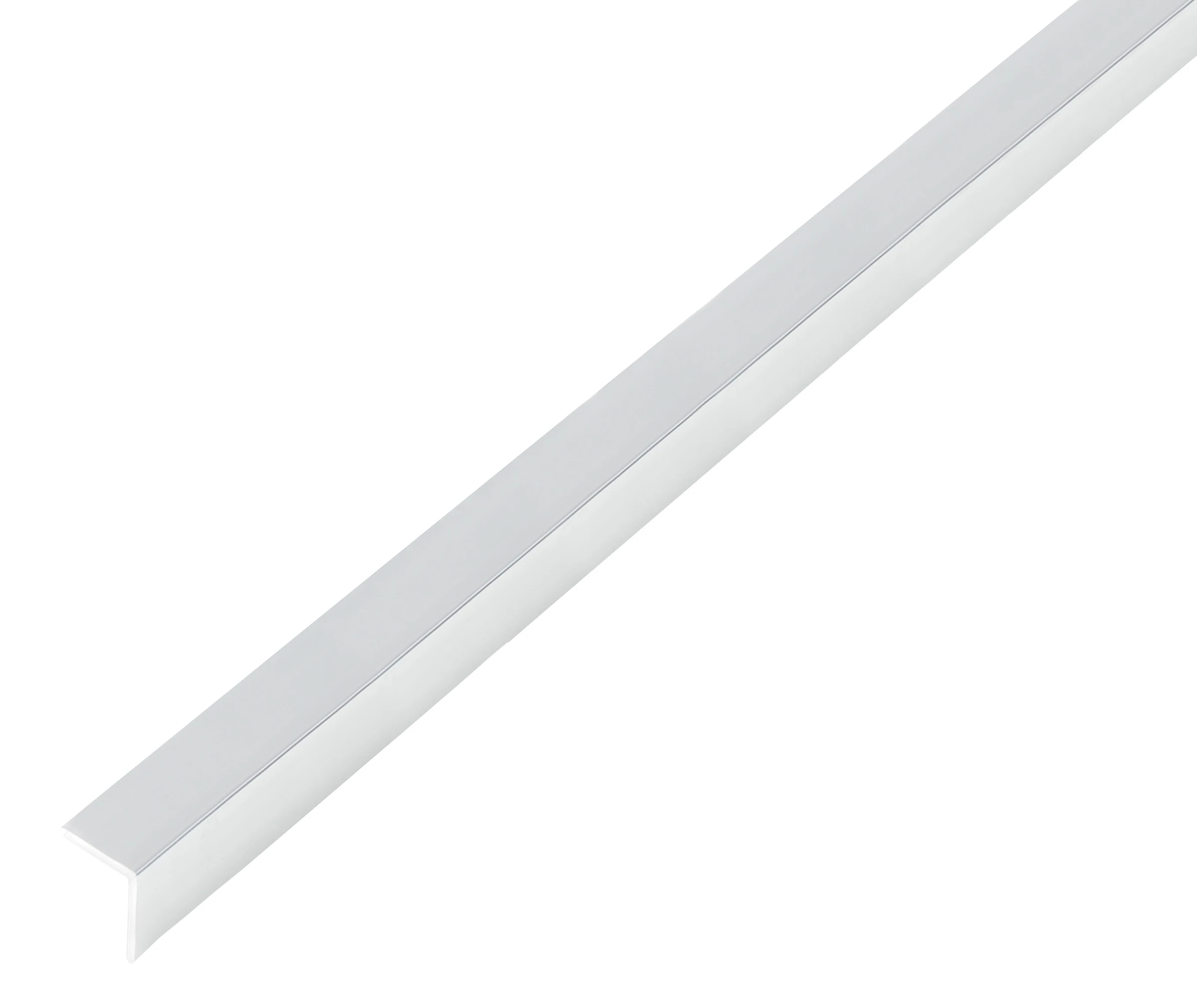 Winkelprofil selbstklebend 1m20x20 chromdesign