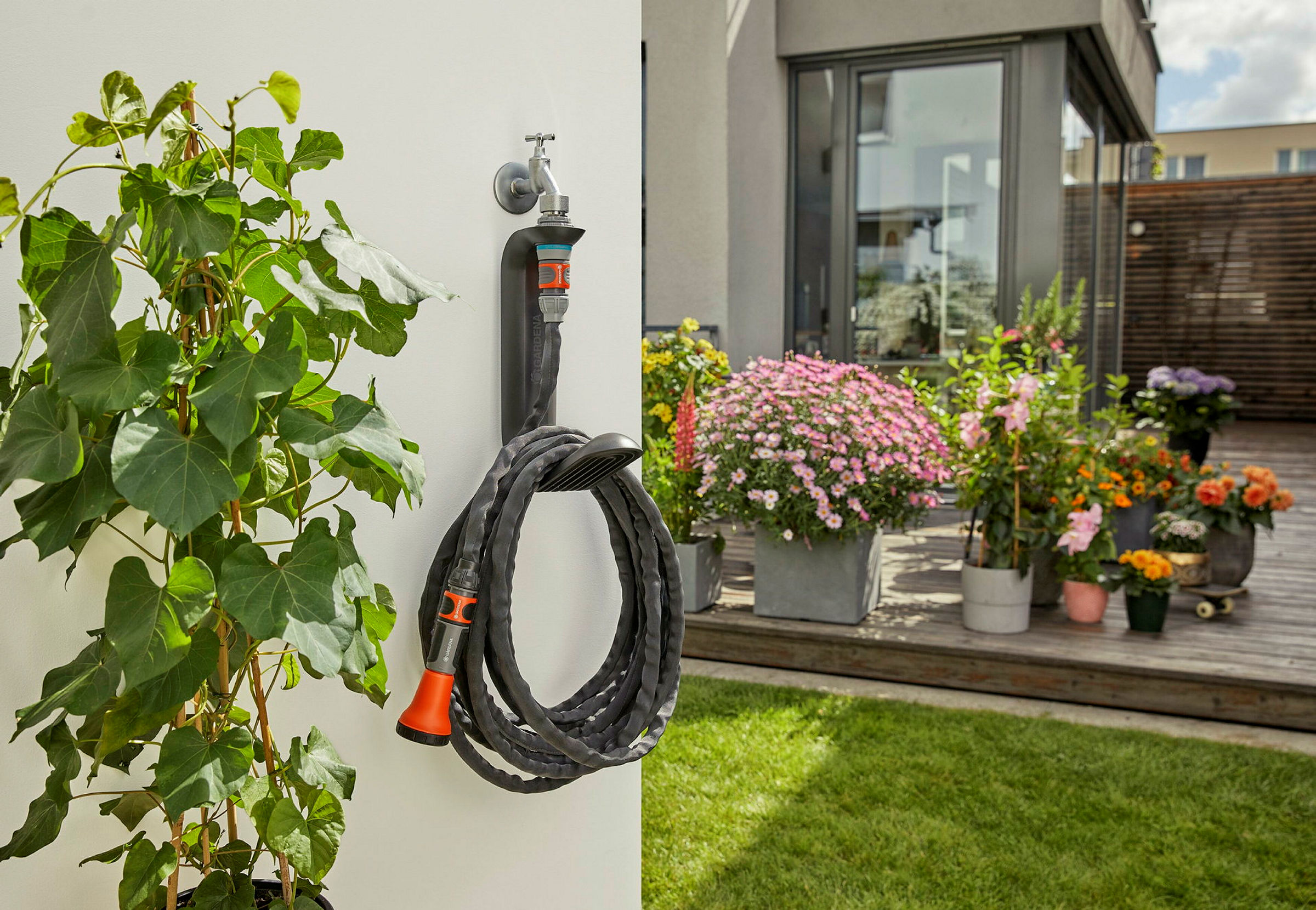 GARDENA Liano'' Schlauchaufbewahrung TapFix
