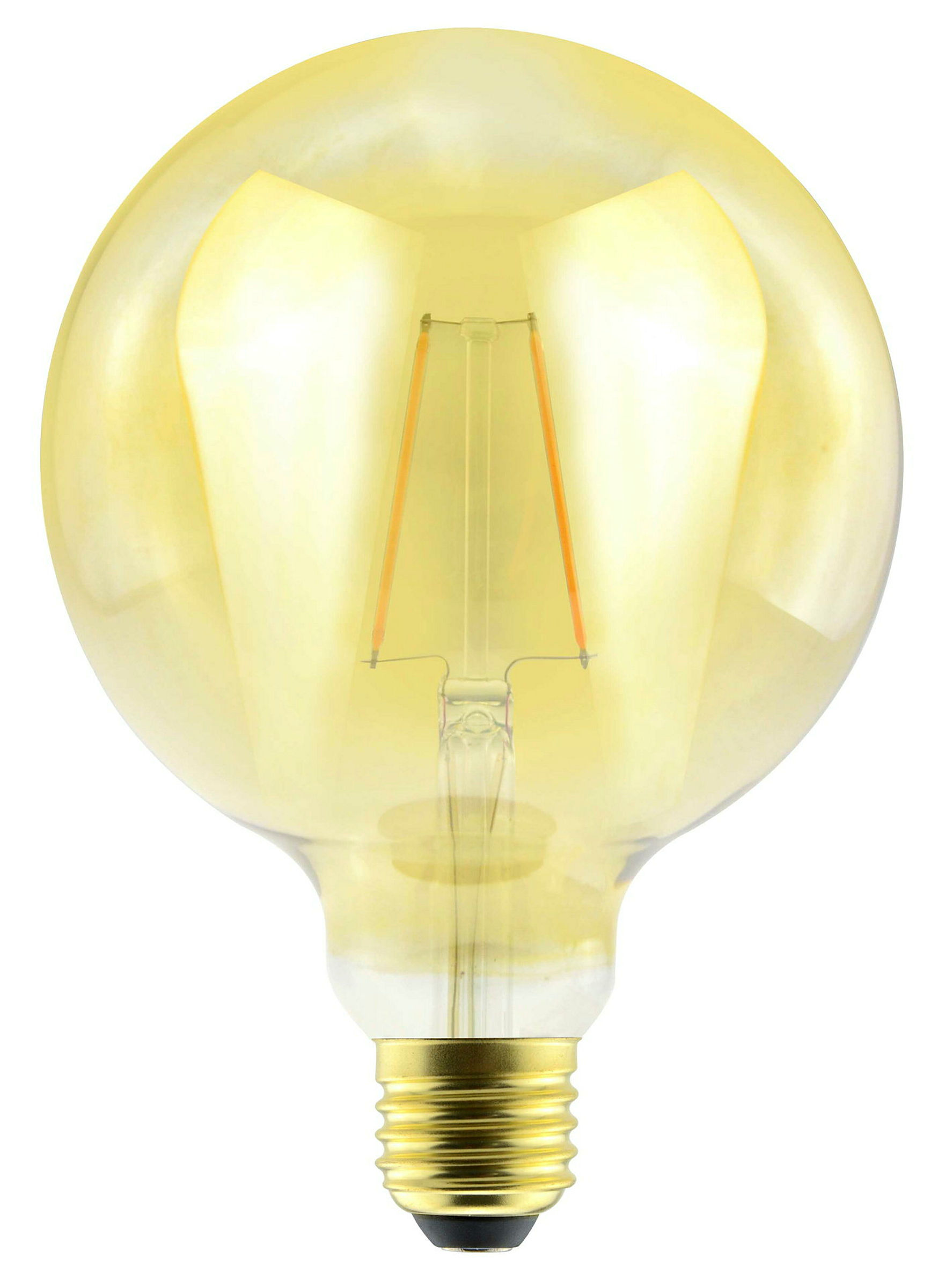 LED Filament Gold Globe G125 4,5W-400lm-E27/1800K