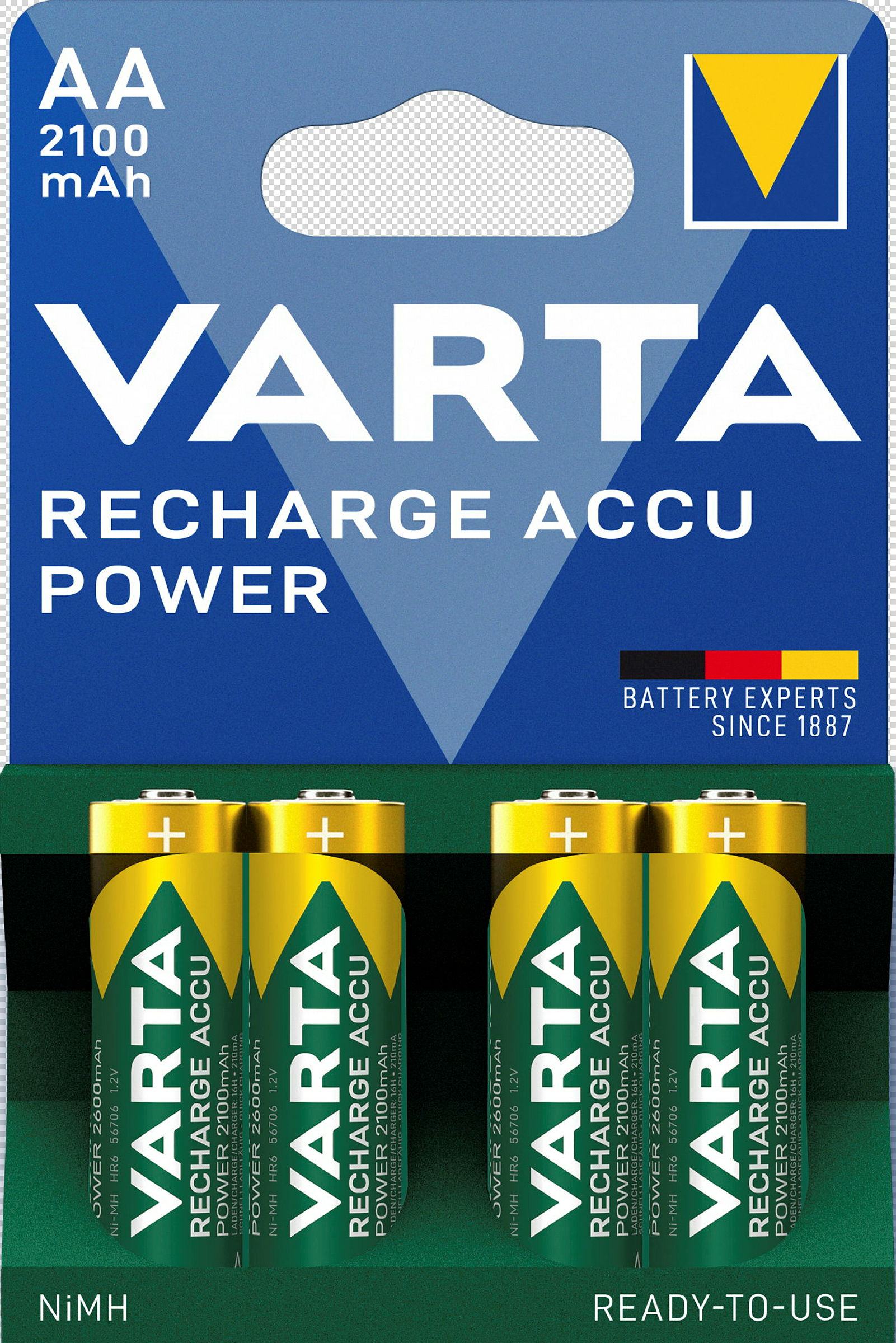 VARTA RECH.ACCU Power AA 2100mAh Blister 4