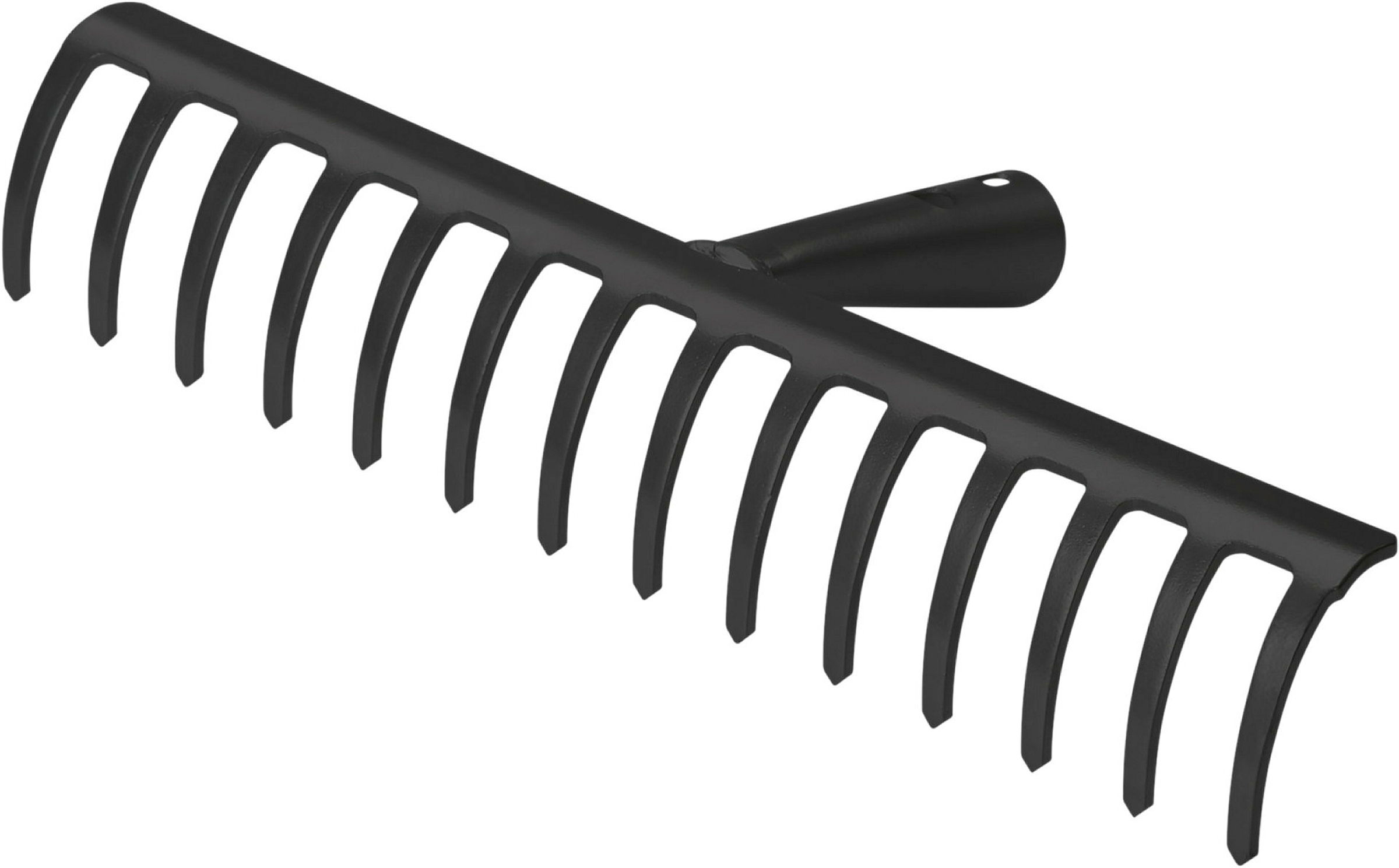 Gartenrechen schwarz 14 Zk.