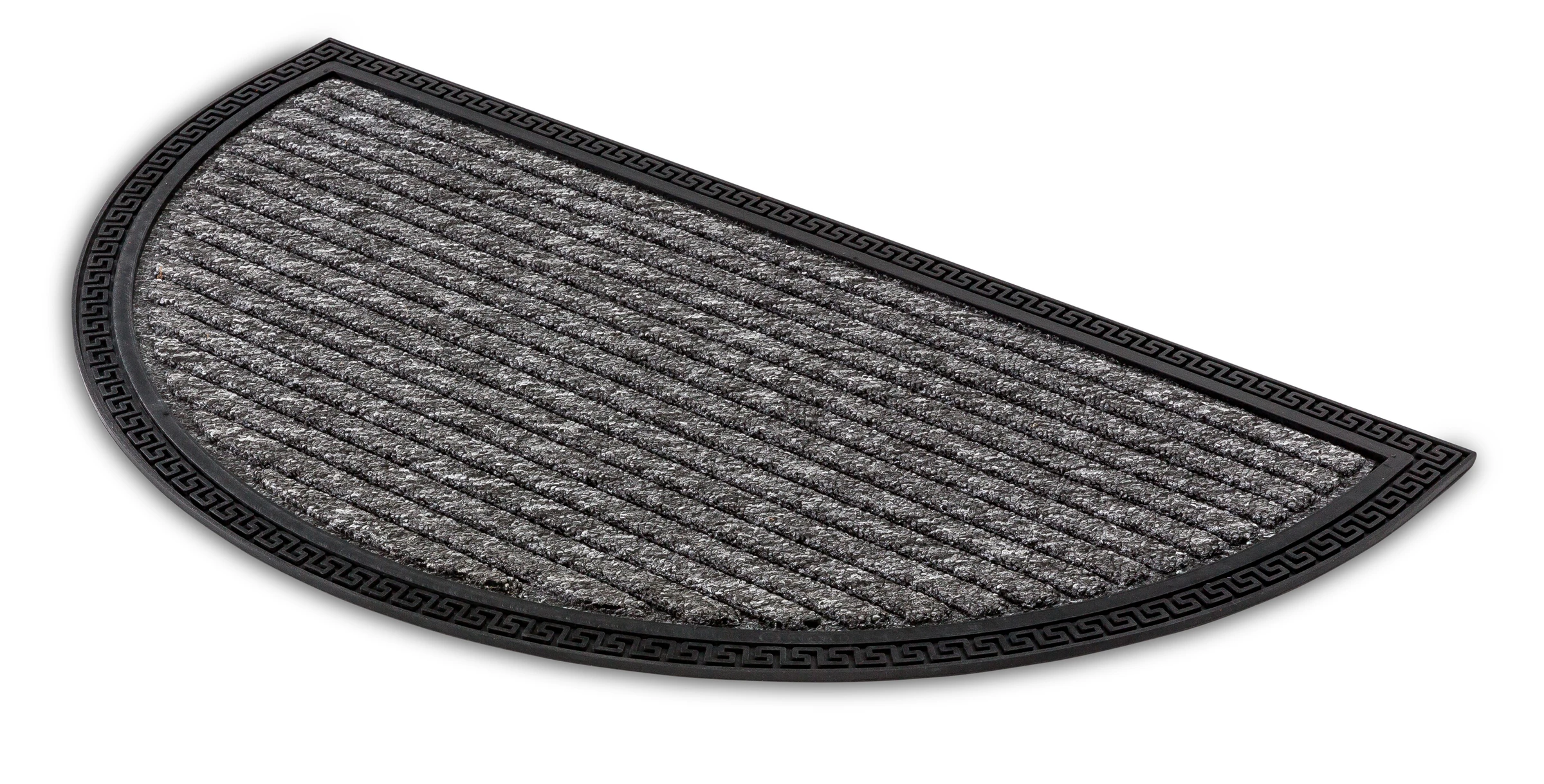 Border Star ca. 40x70cm halbrund D.001 C.040 grau