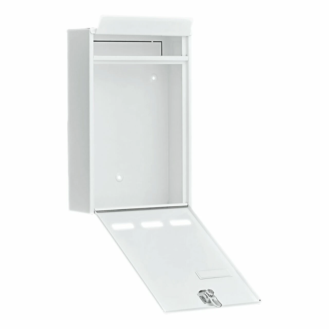 Briefkasten Stahl-lackiert Pocket 5871 W weiss