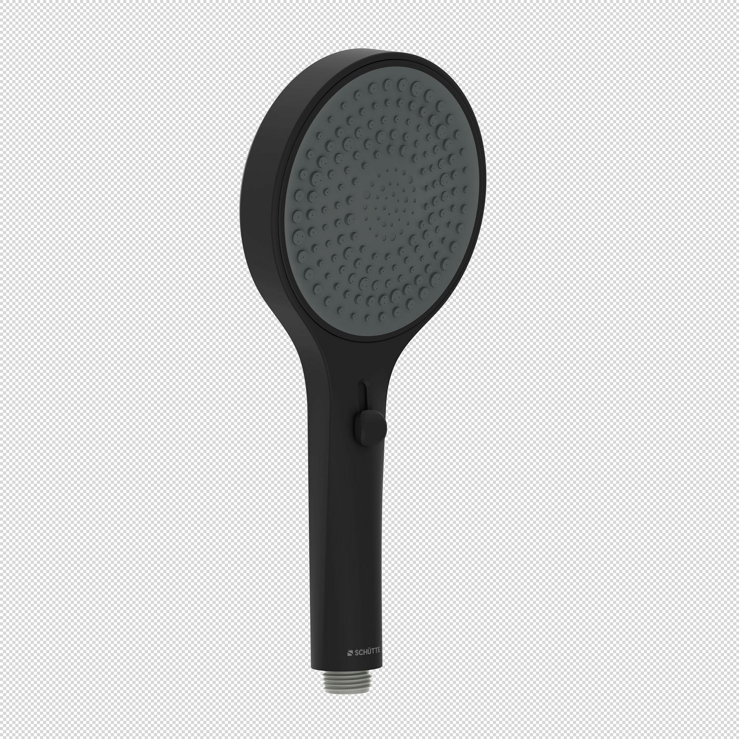 IBIZA Handbrause, Schwarz matt/Anthrazit
