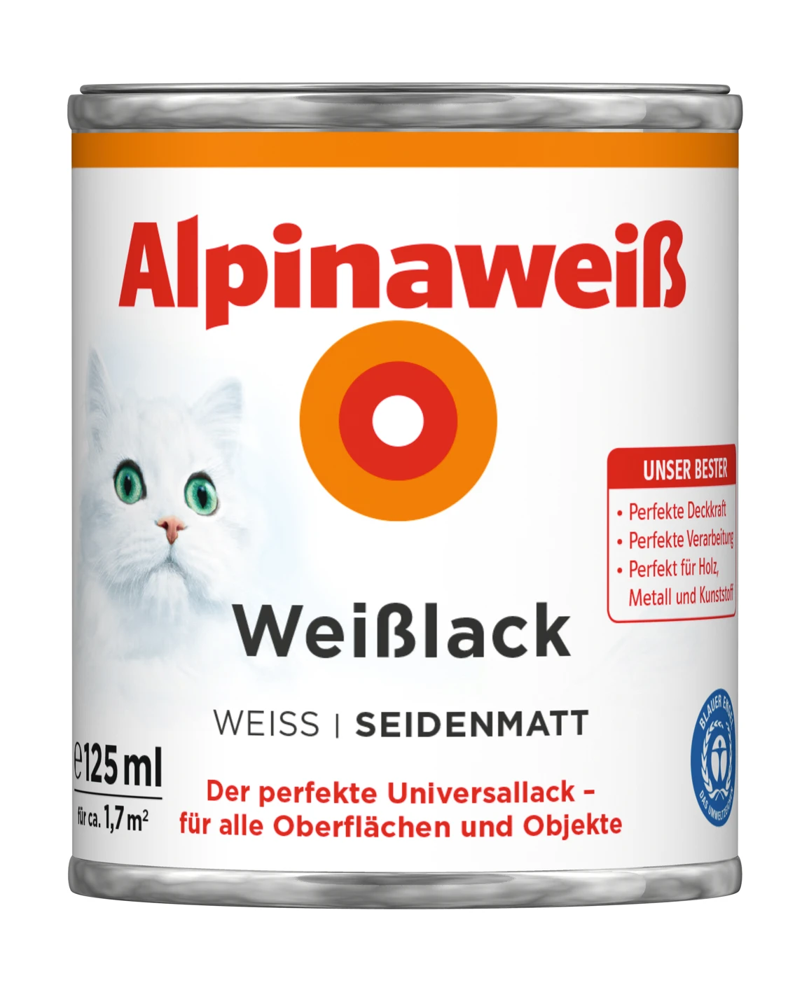 AP Alpinaweiß Weißlack SM 125 ml
