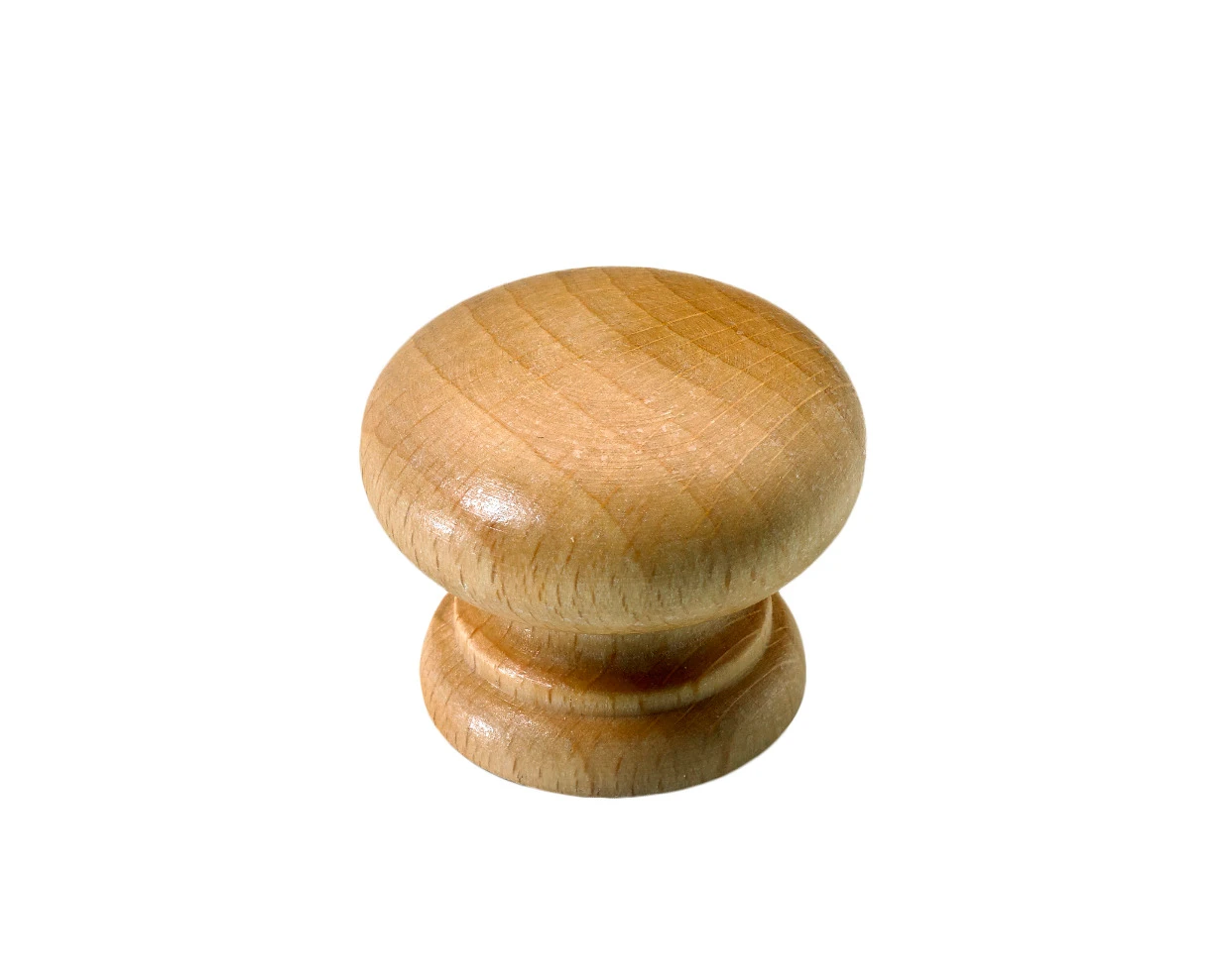 Möbelknopf Buche lackiert D34mm