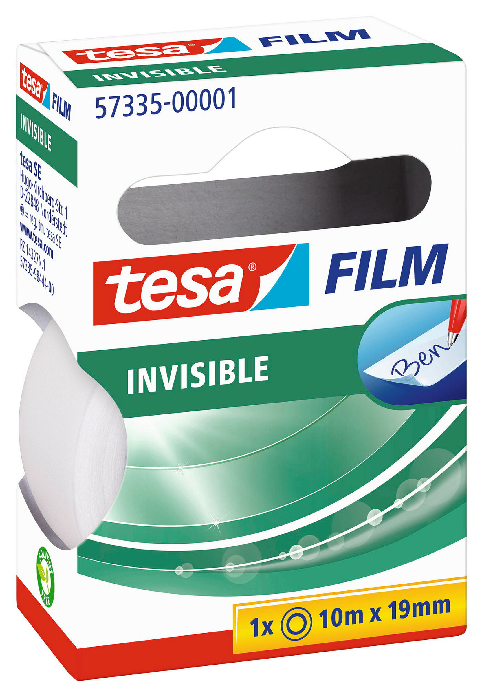 tesa®film matt-unsichtbar, 10m : 19mm