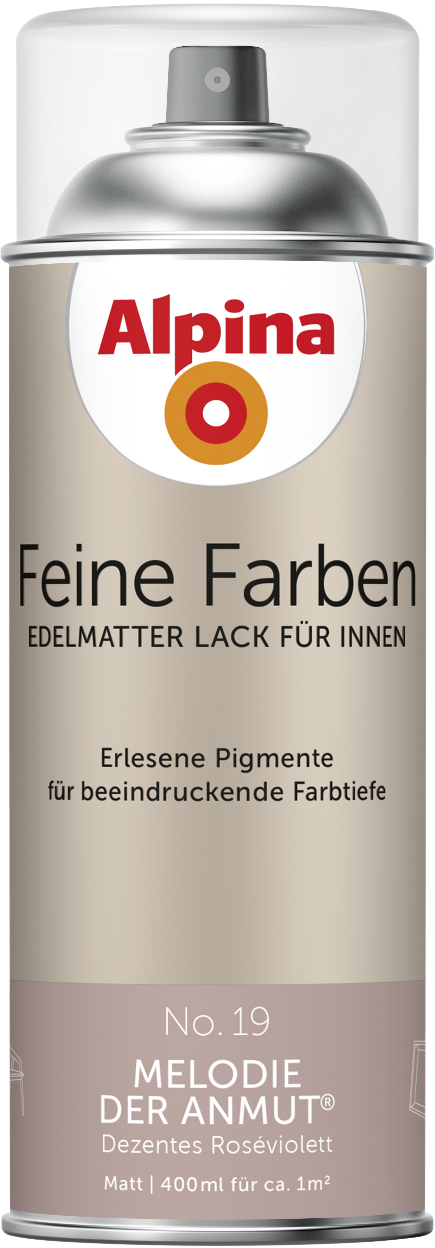 Alpina Feine Farben Sprühlack No. 19 Melodie der Anmut® edelmatt 400ml
