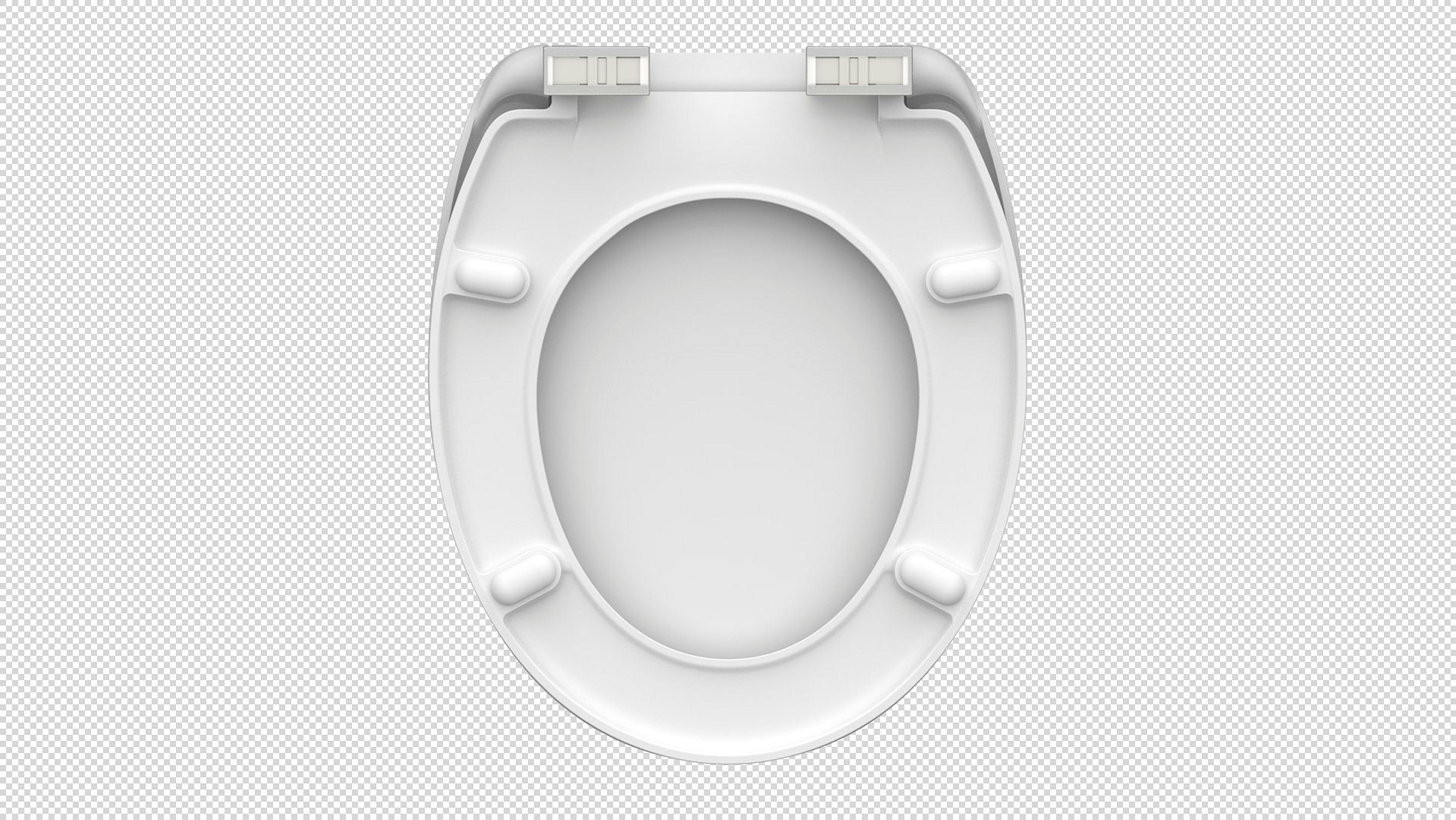 Duroplast WC-Sitz YING&YANG, mit Absenkautomatik