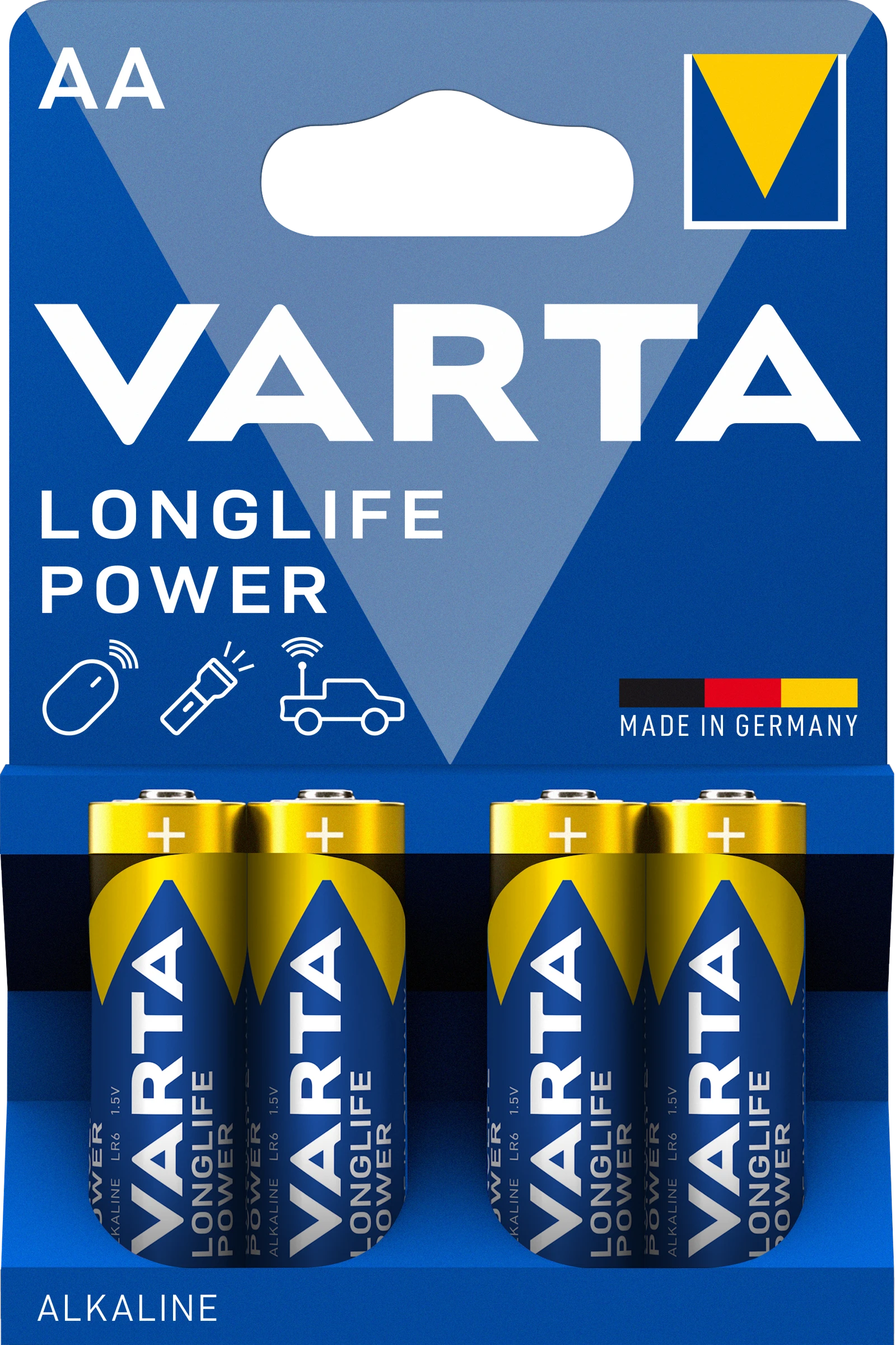 VARTA LONGLIFE POWER AA BLI 4