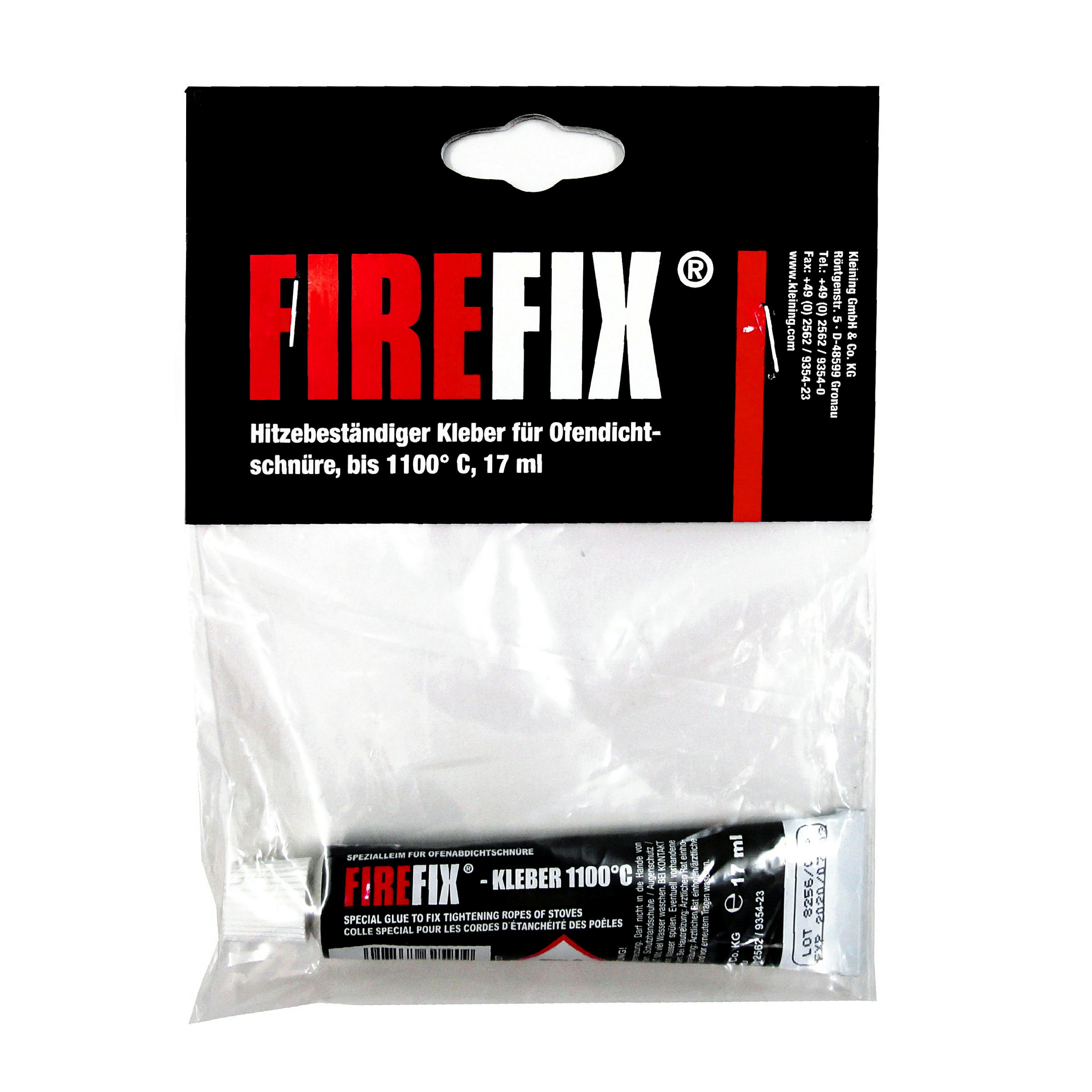 FIREFIX Hitzebeständiger Kleber, 17 ml