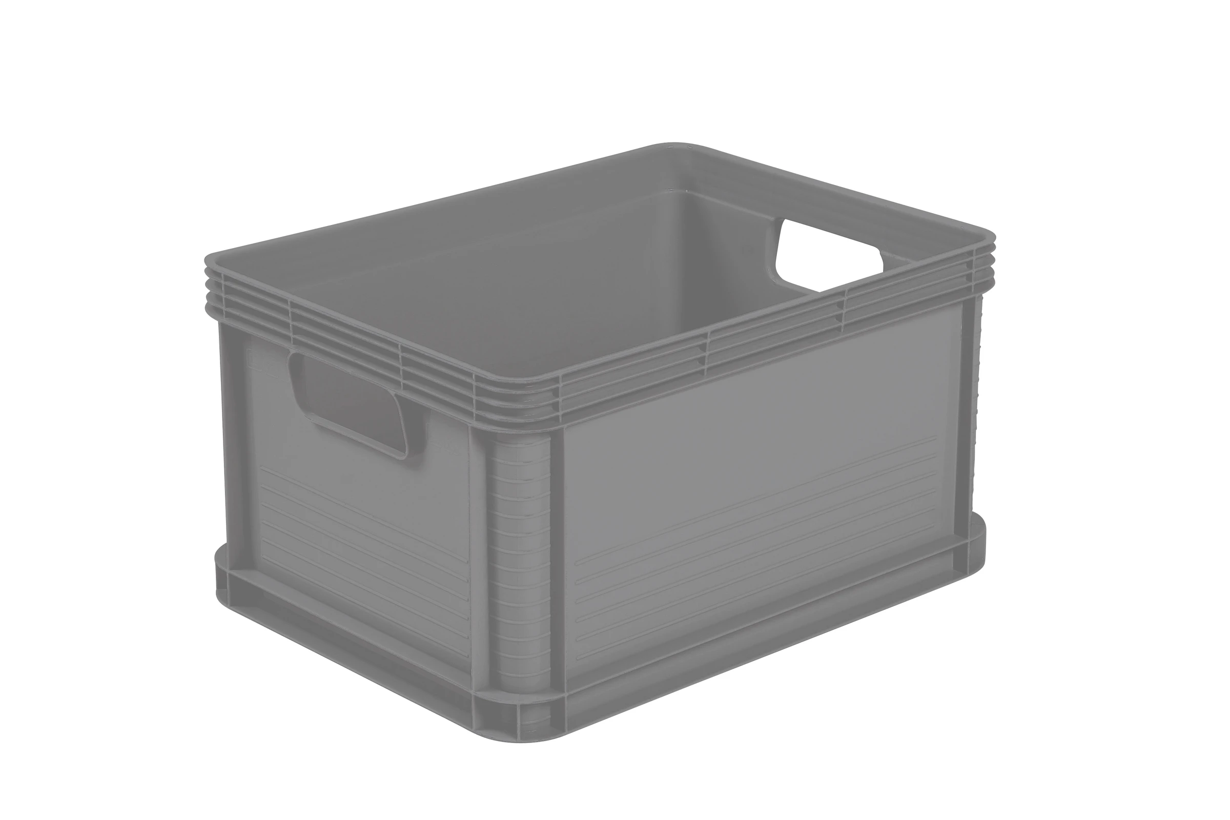 keeeper Transportbox, Stapelbar, Polypropylen, 20 l, Robert, Nordic Grey