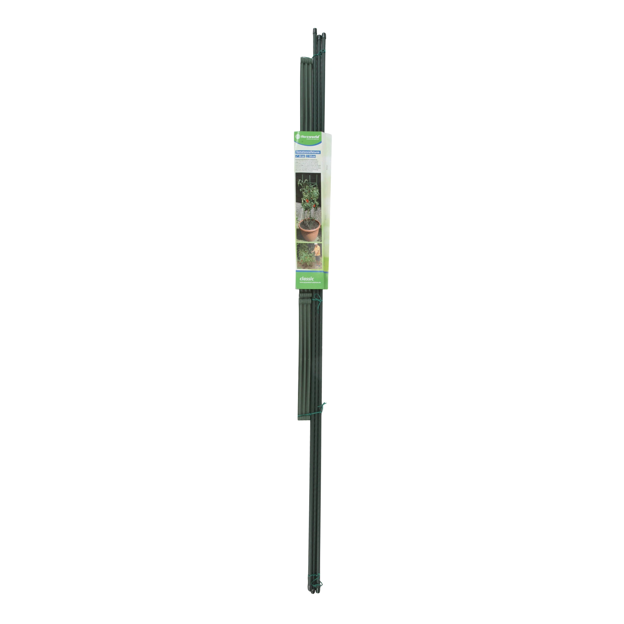 Tomatenreifeturm Classic, Ø 35-40cm,150x30cm, grün