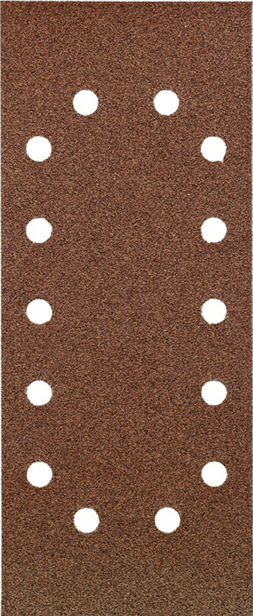 Schleifstreifen, HOLZ & METALL, Korund, 115 x 280 mm, gelocht, K 40