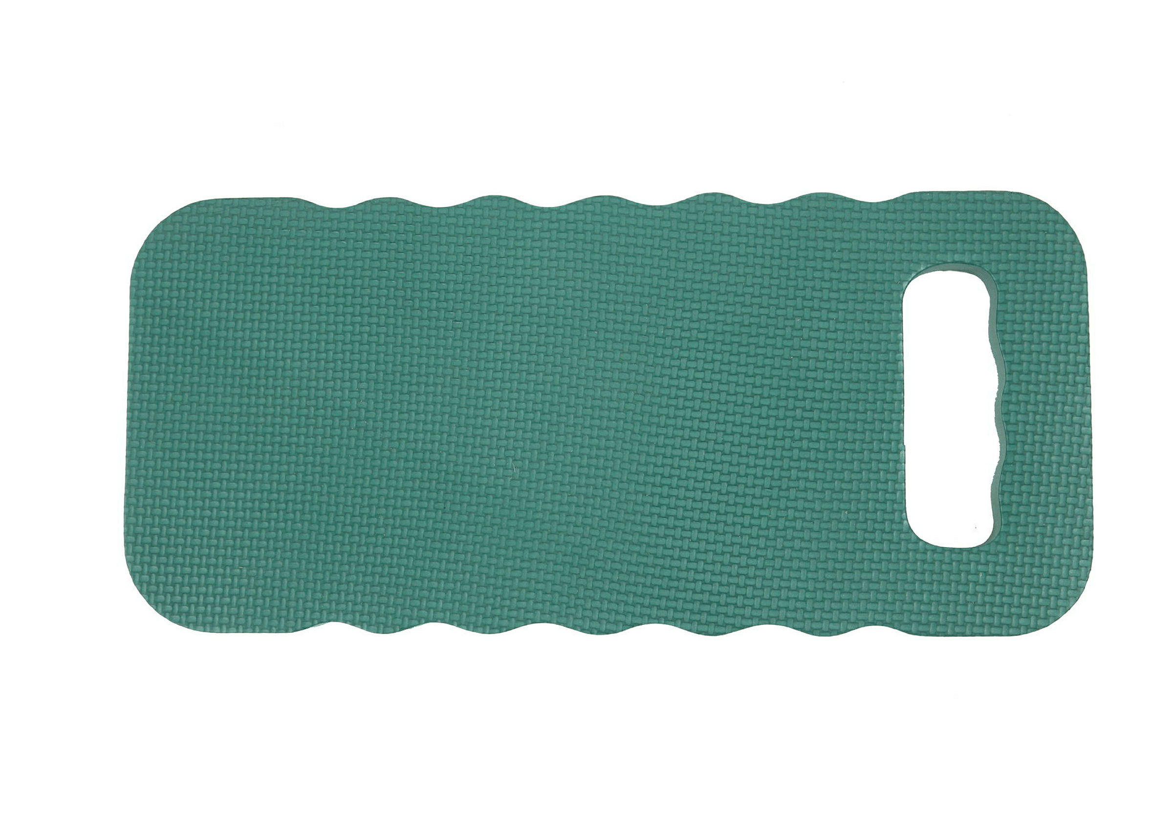 Knie- u. Sitzkissen Classic, grün, Schaum, 40,5x18,5x2 cm, pak-frei