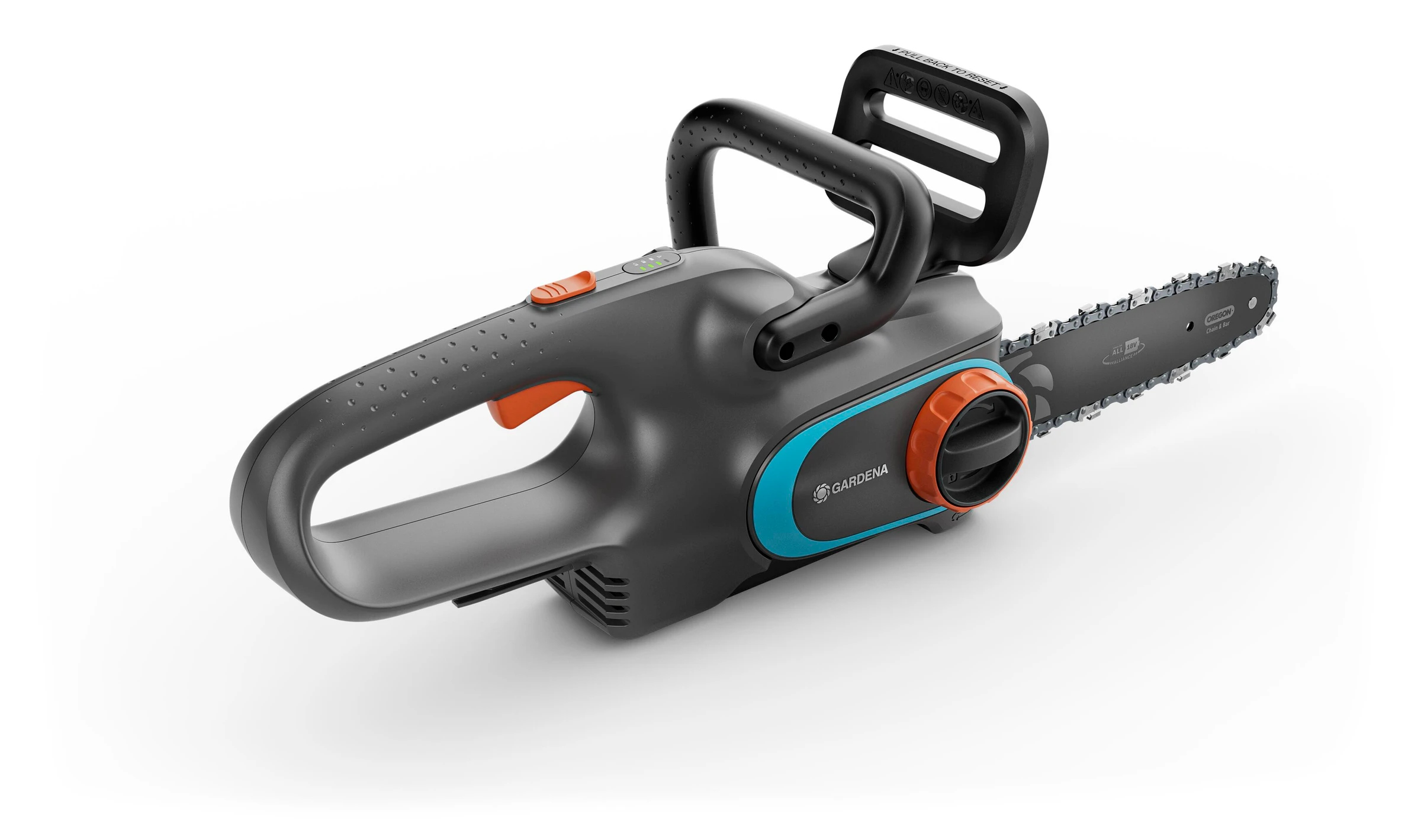 GARDENA Akku-Kettensäge PowerSaw 250/18V Solo, Akkubetriebene Kettensäge